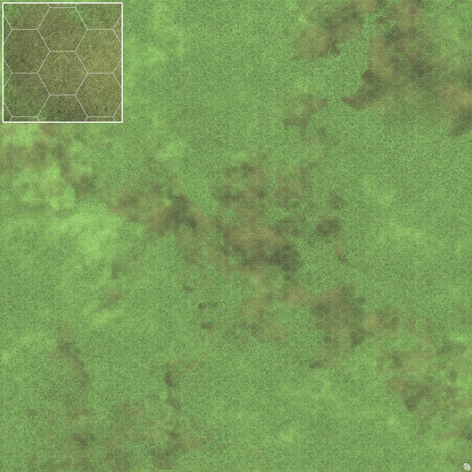 Mats by Mars: Verdant Fields Tabletop Wargaming Play Mat