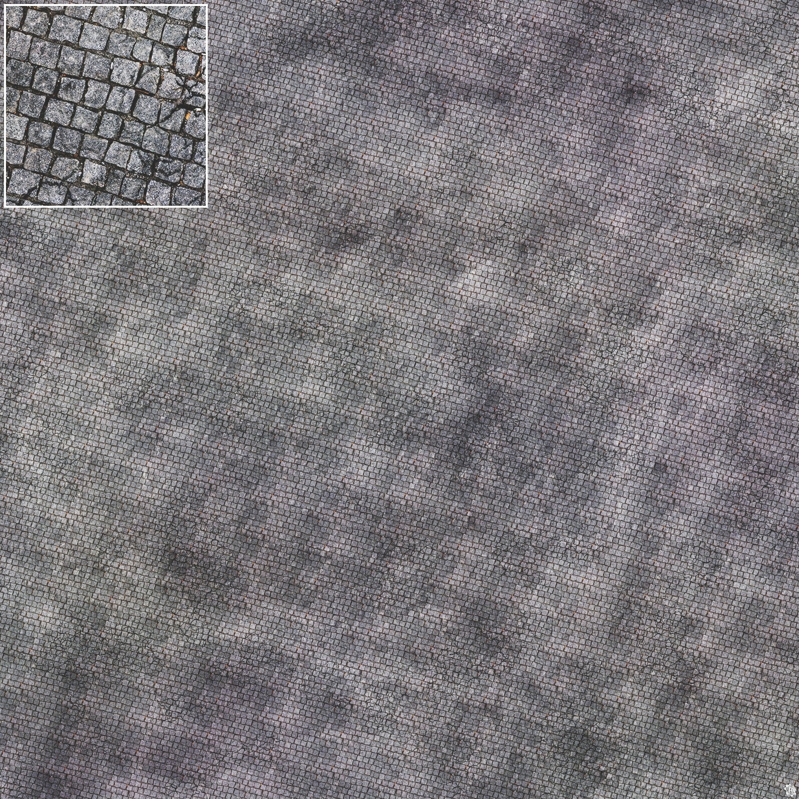 Mats by Mars: Bustling City Tabletop Wargaming Play Mat