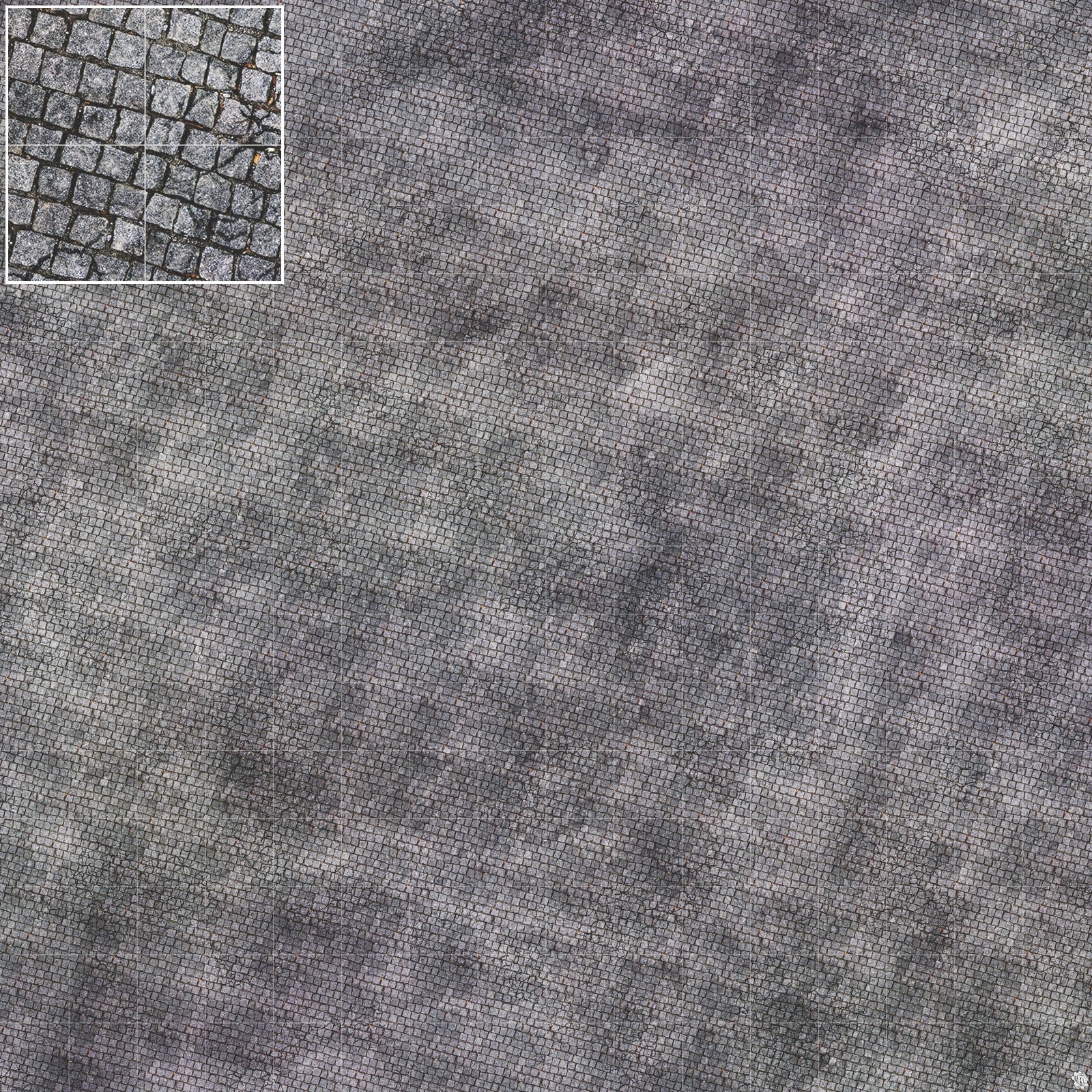 Mats by Mars: Bustling City Tabletop Wargaming Play Mat