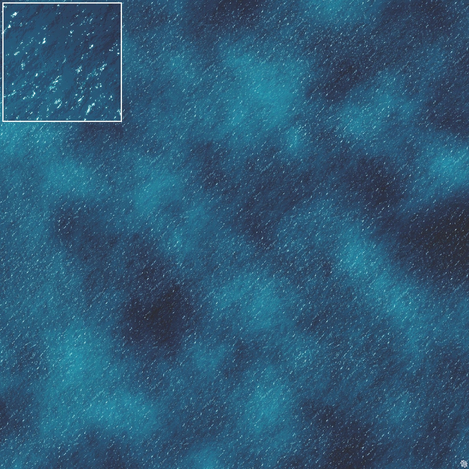 Mats by Mars: Dark Caribbean Tabletop Wargaming Play Mat