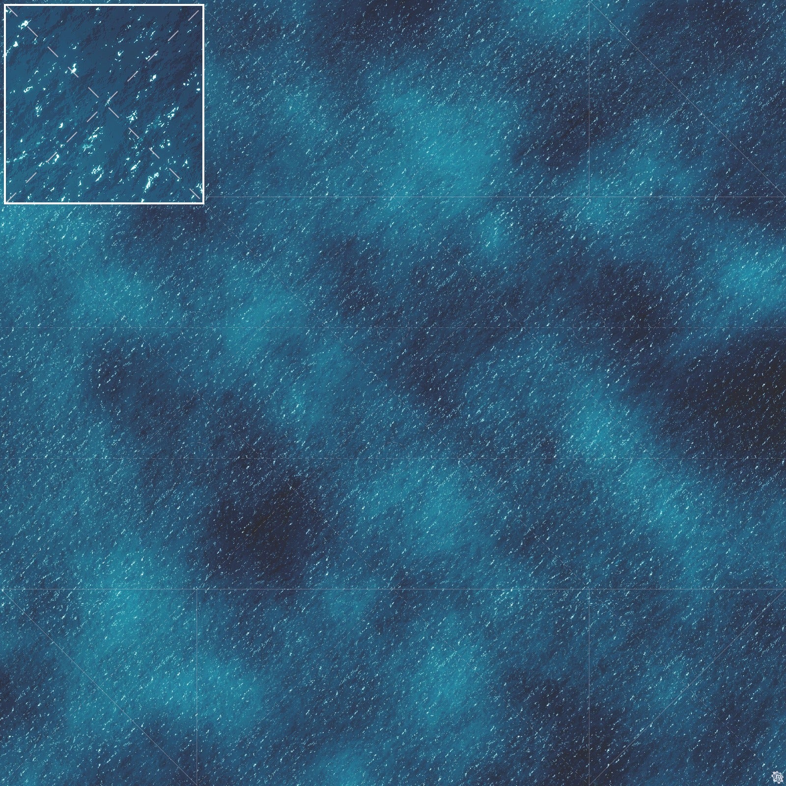Mats by Mars: Dark Caribbean Tabletop Wargaming Play Mat