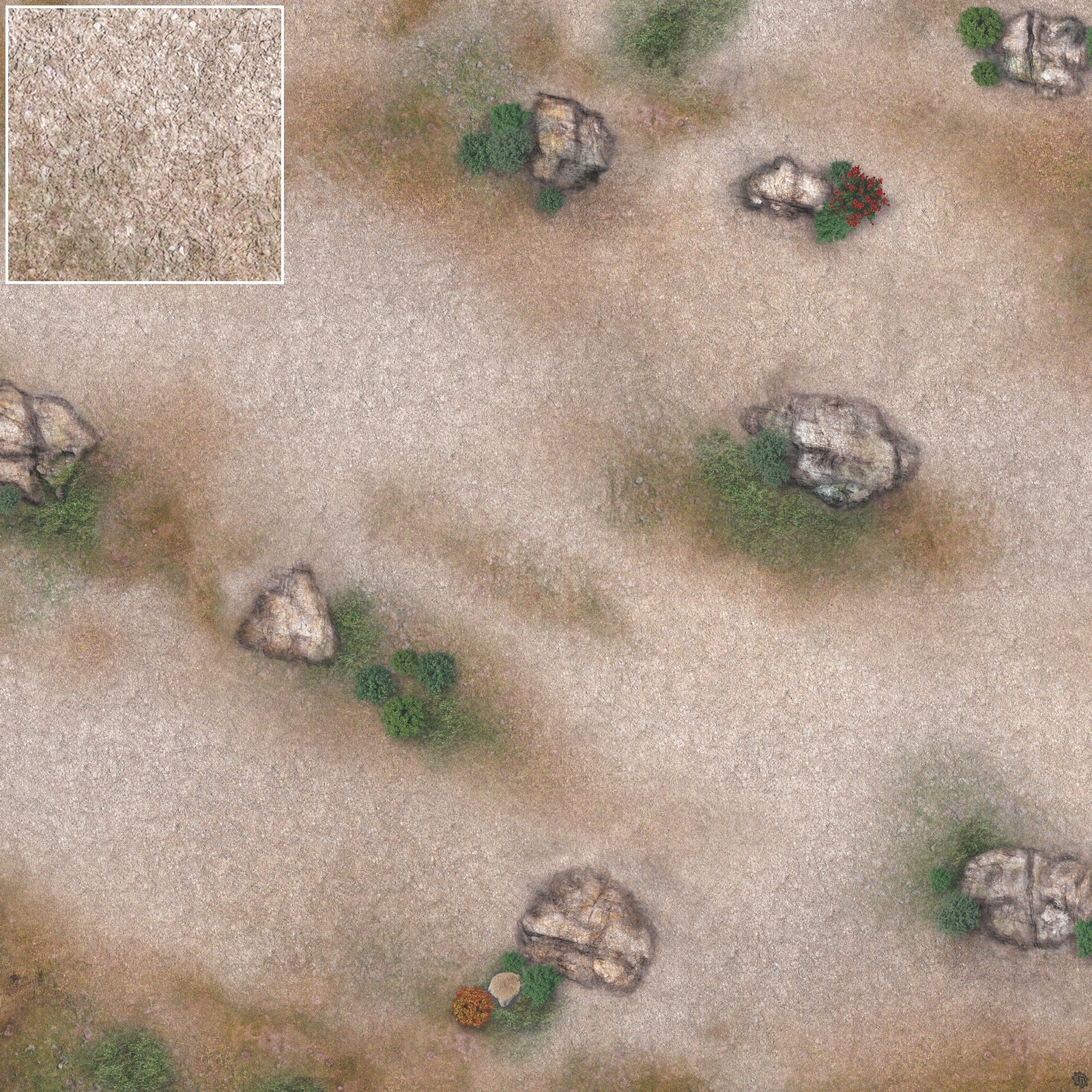 Mats by Mars: Hellenic Plateau Tabletop Wargaming Play Mat