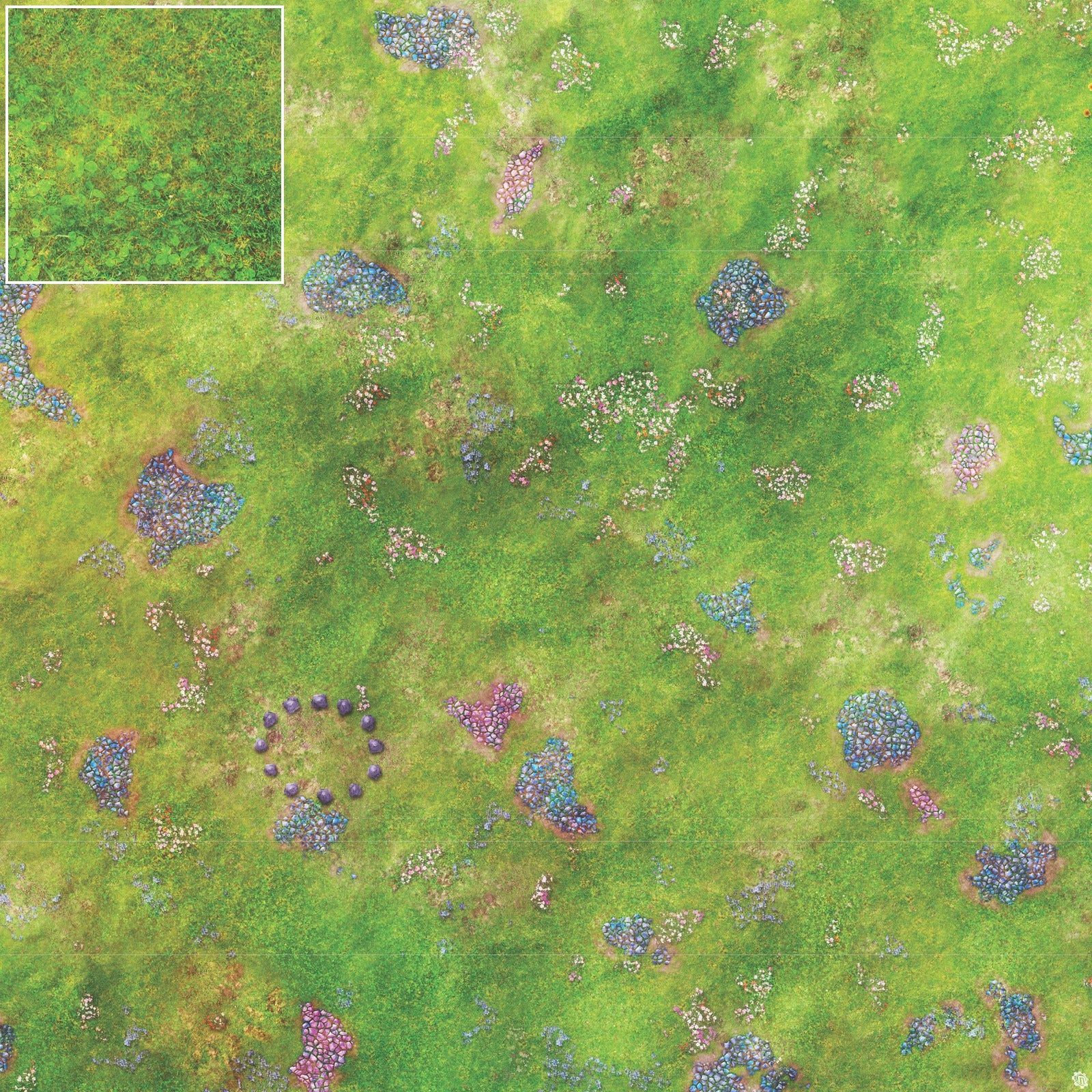 Mats by Mars: Faewild Fields Tabletop Wargaming Play Mat
