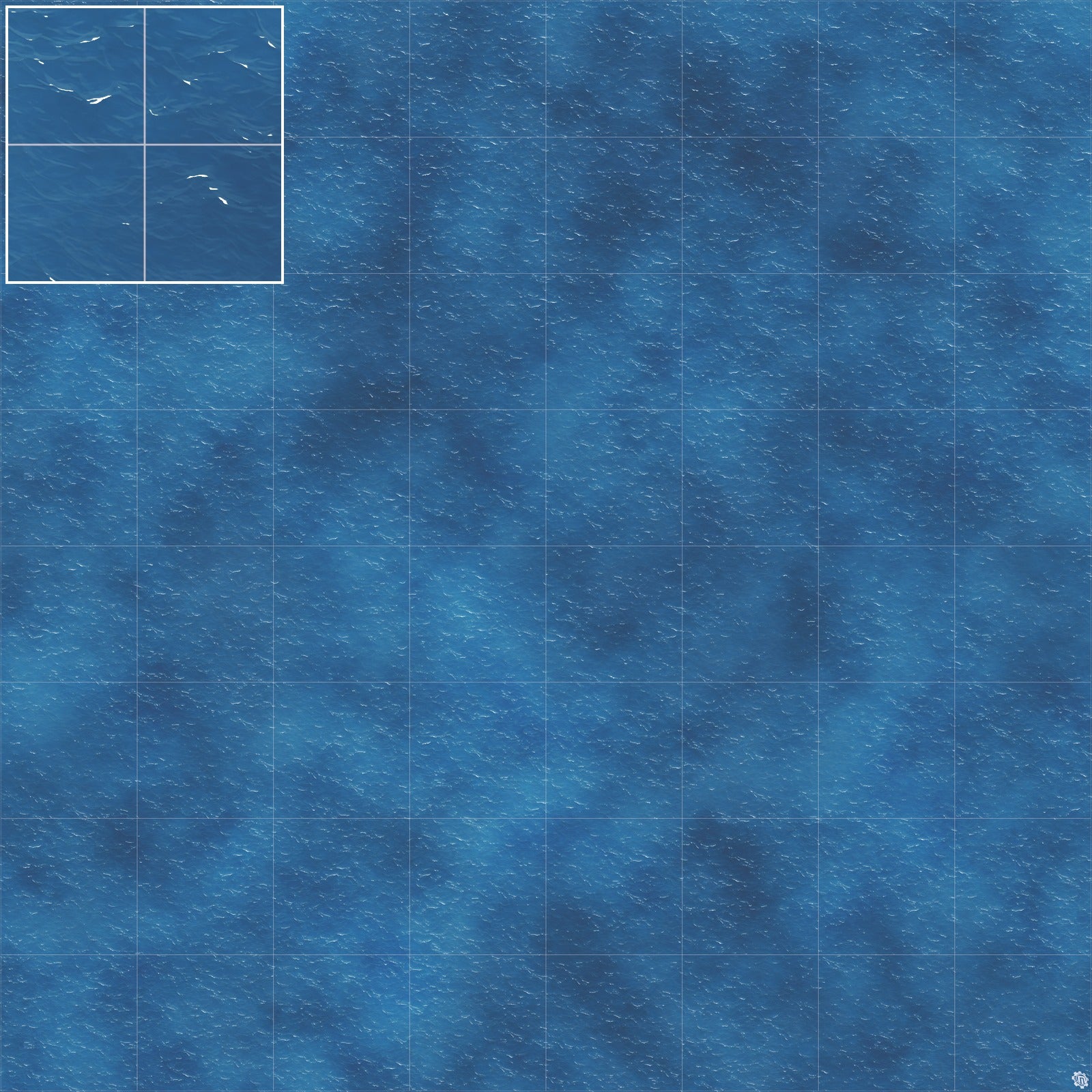 Mats by Mars: Fathomless Depths Tabletop Wargaming Play Mat