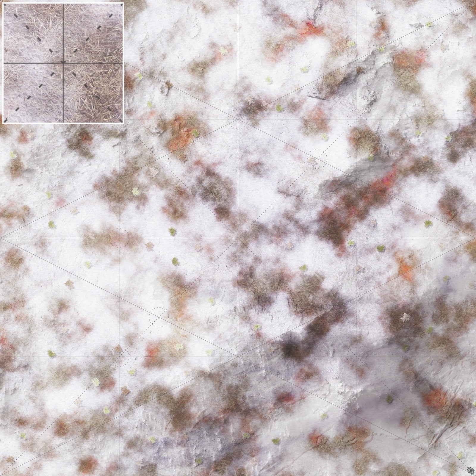 Mats by Mars: High Desert Chill Tabletop Wargaming Play Mat