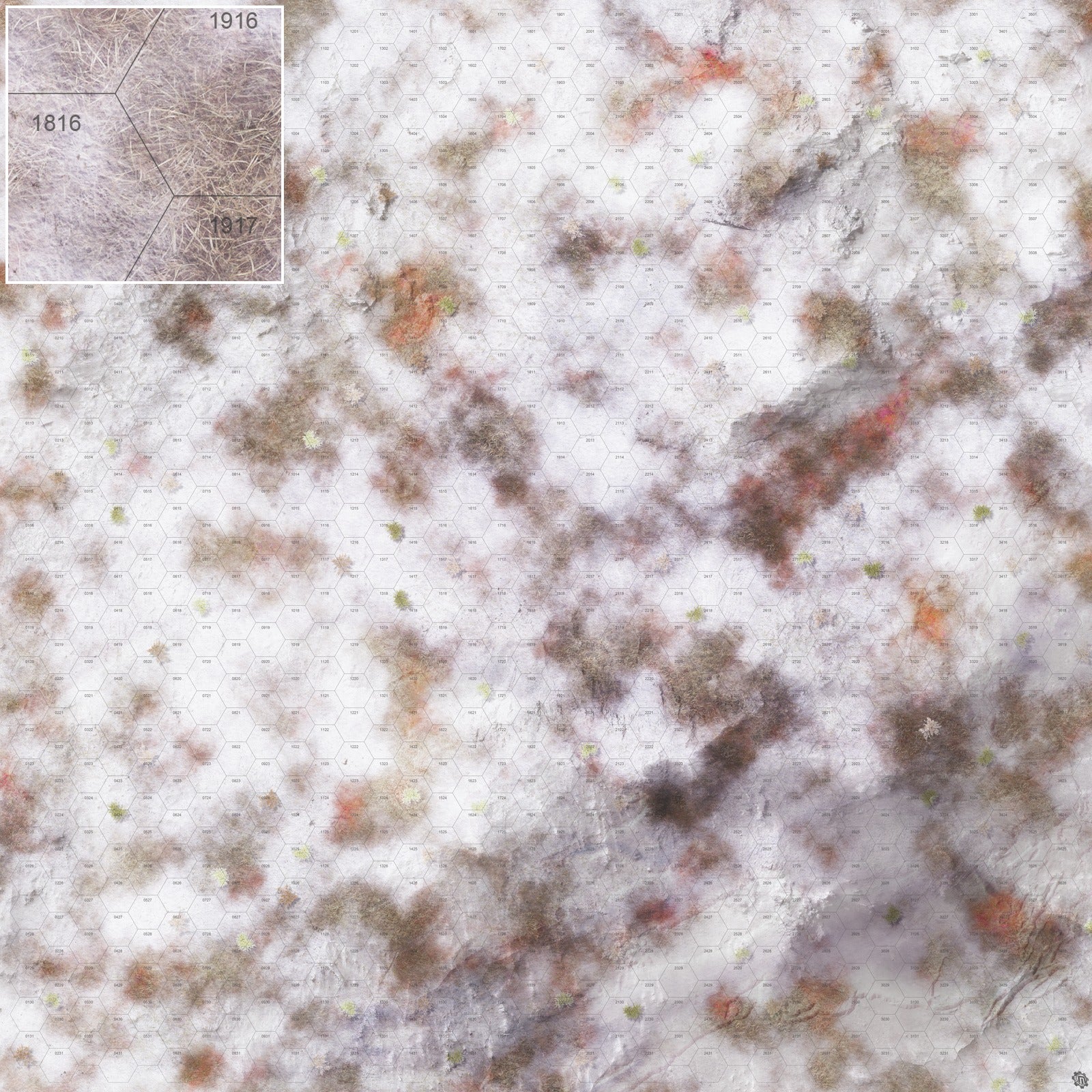 Mats by Mars: High Desert Chill Tabletop Wargaming Play Mat