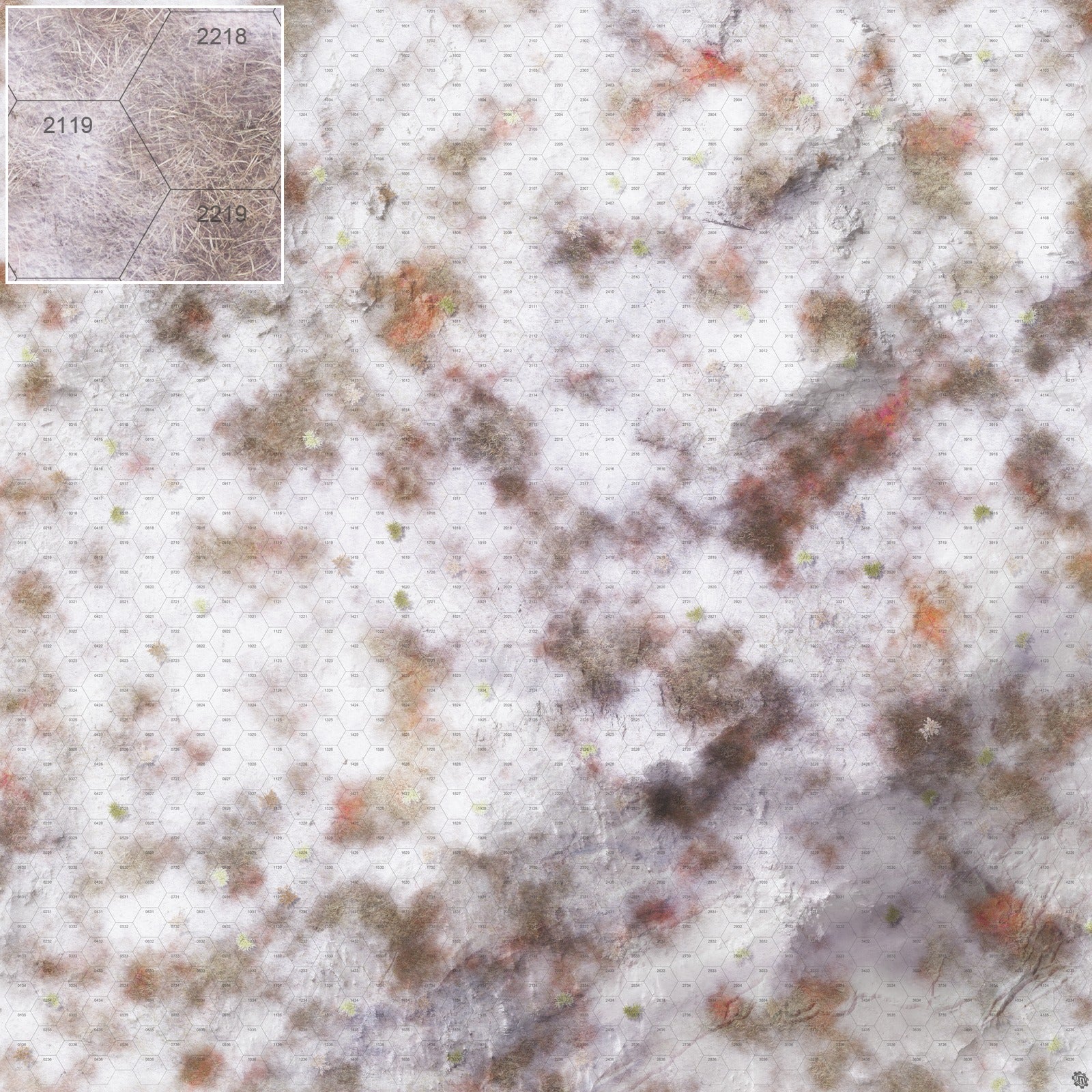 Mats by Mars: High Desert Chill Tabletop Wargaming Play Mat