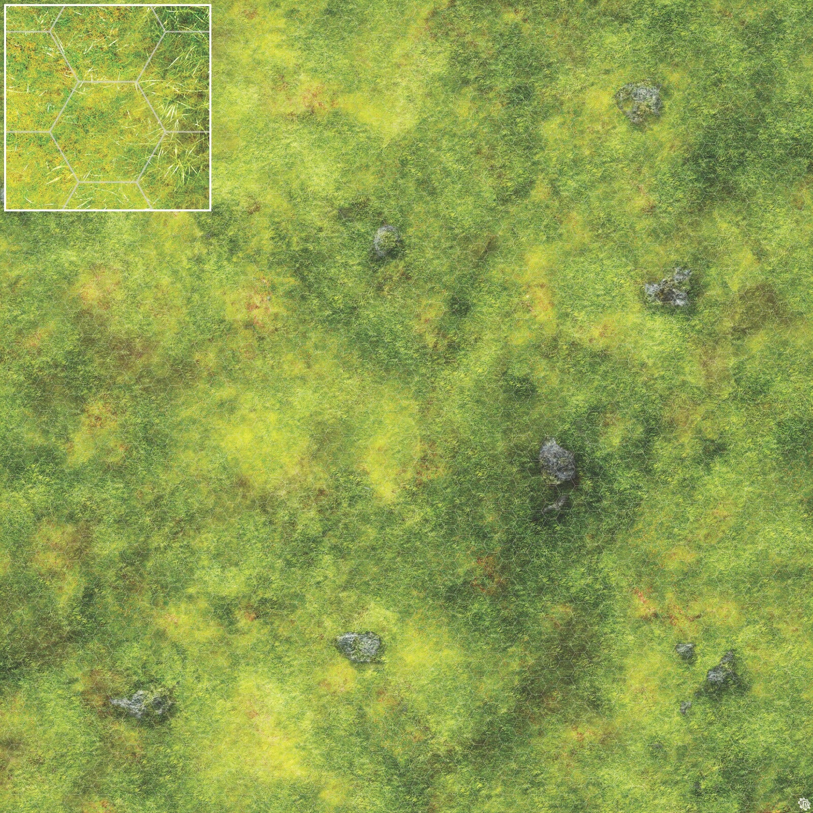 Mats by Mars: Stonehollow Hills Tabletop Wargaming Play Mat