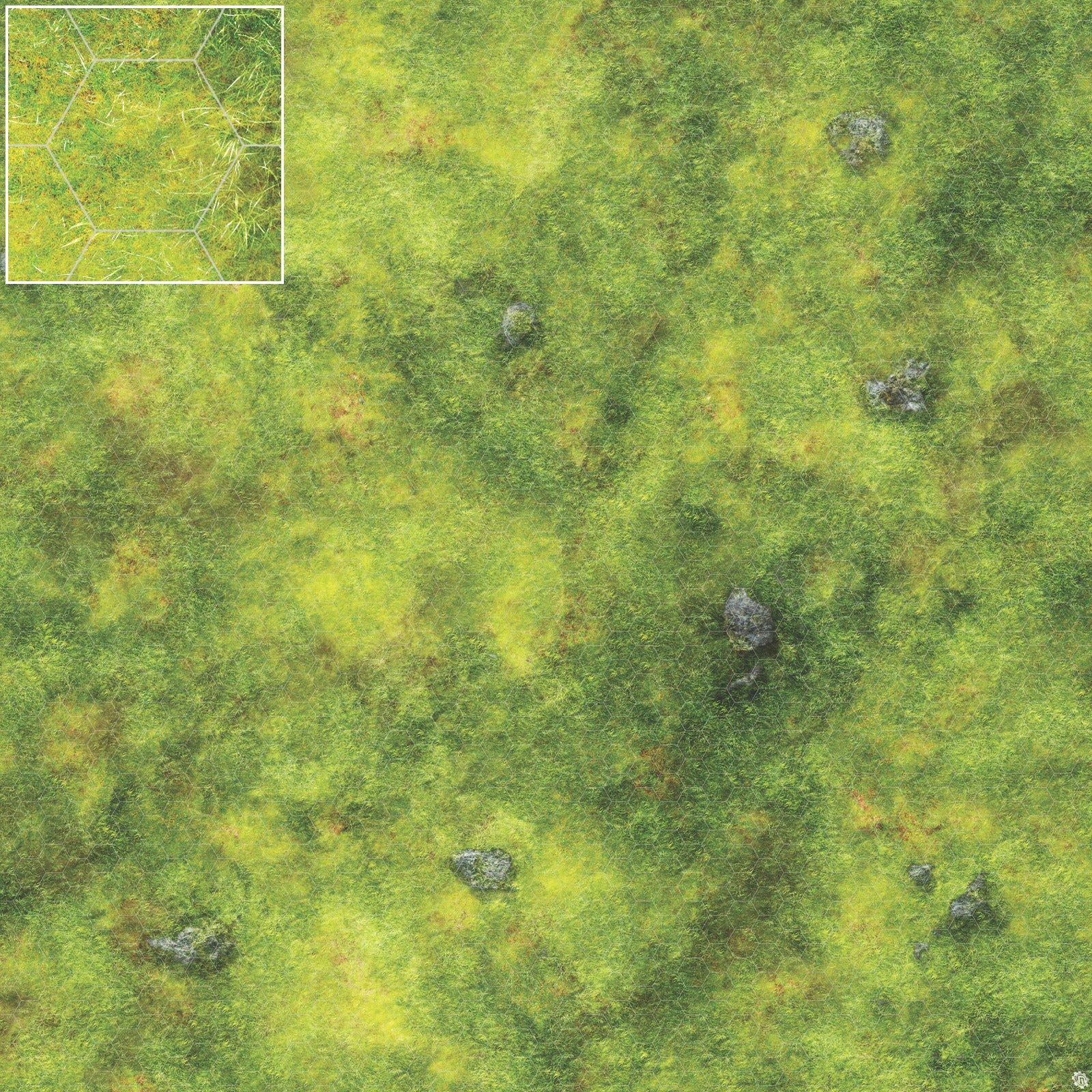 Mats by Mars: Stonehollow Hills Tabletop Wargaming Play Mat