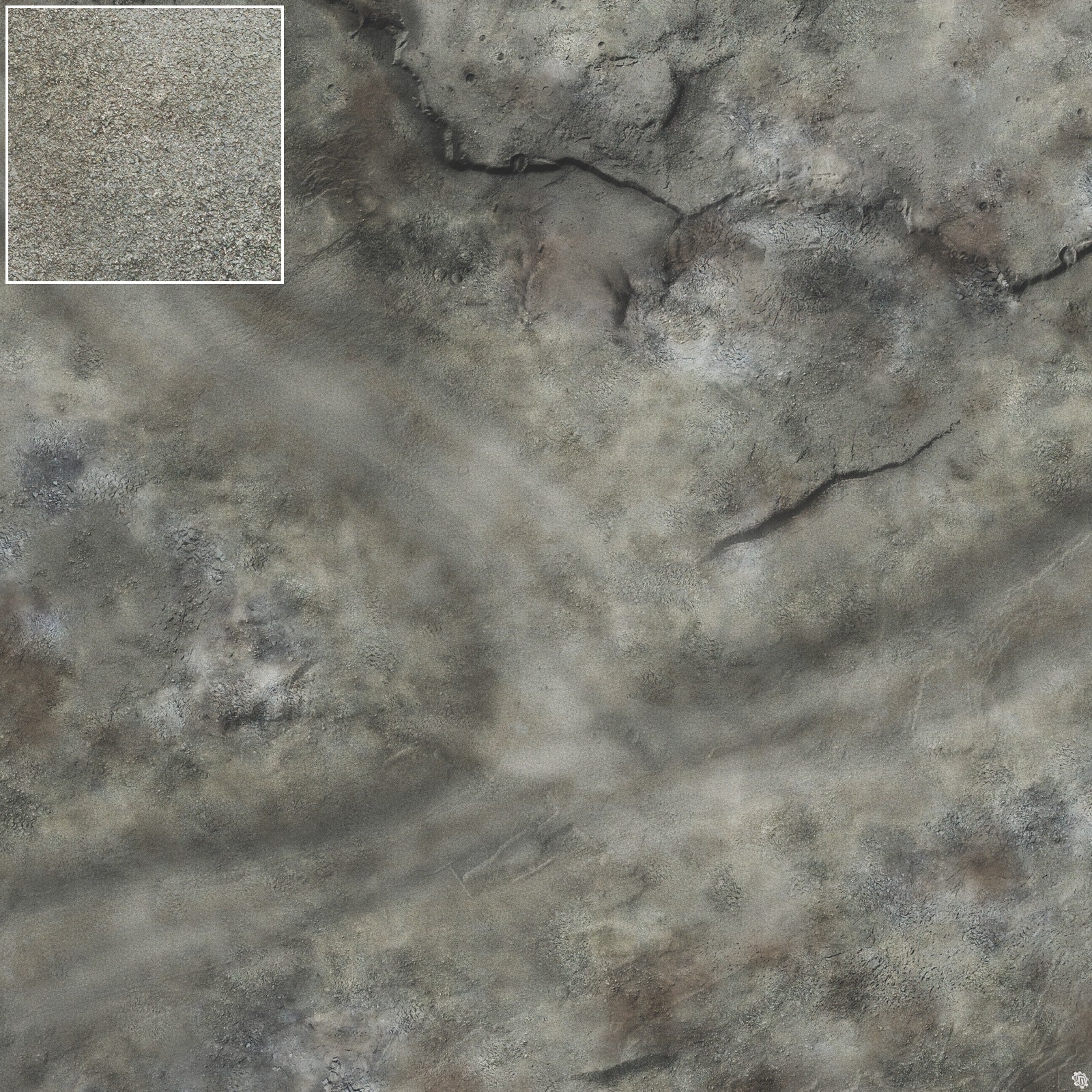 Mats by Mars: Ashen Wastes Tabletop Wargaming Play Mat