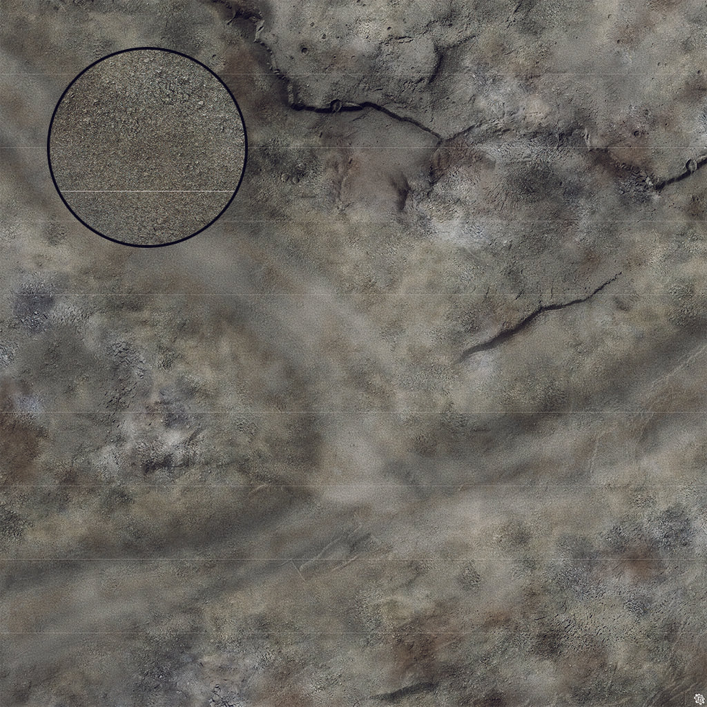 Mats by Mars: Ashen Wastes Tabletop Wargaming Play Mat