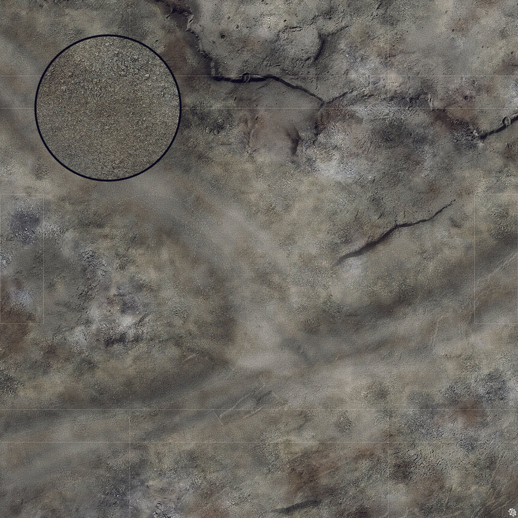 Mats by Mars: Ashen Wastes Tabletop Wargaming Play Mat