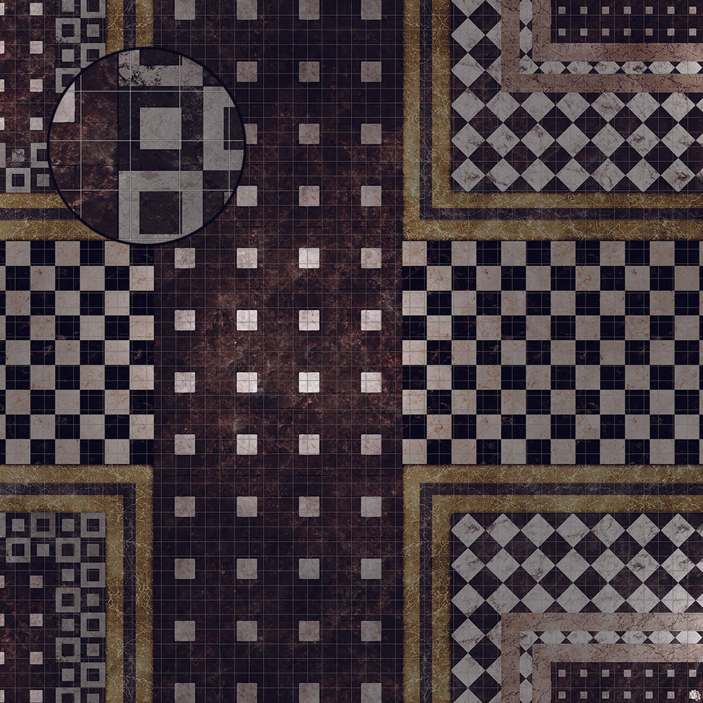 Mats by Mars: Manor Hall Tabletop Wargaming Play Mat
