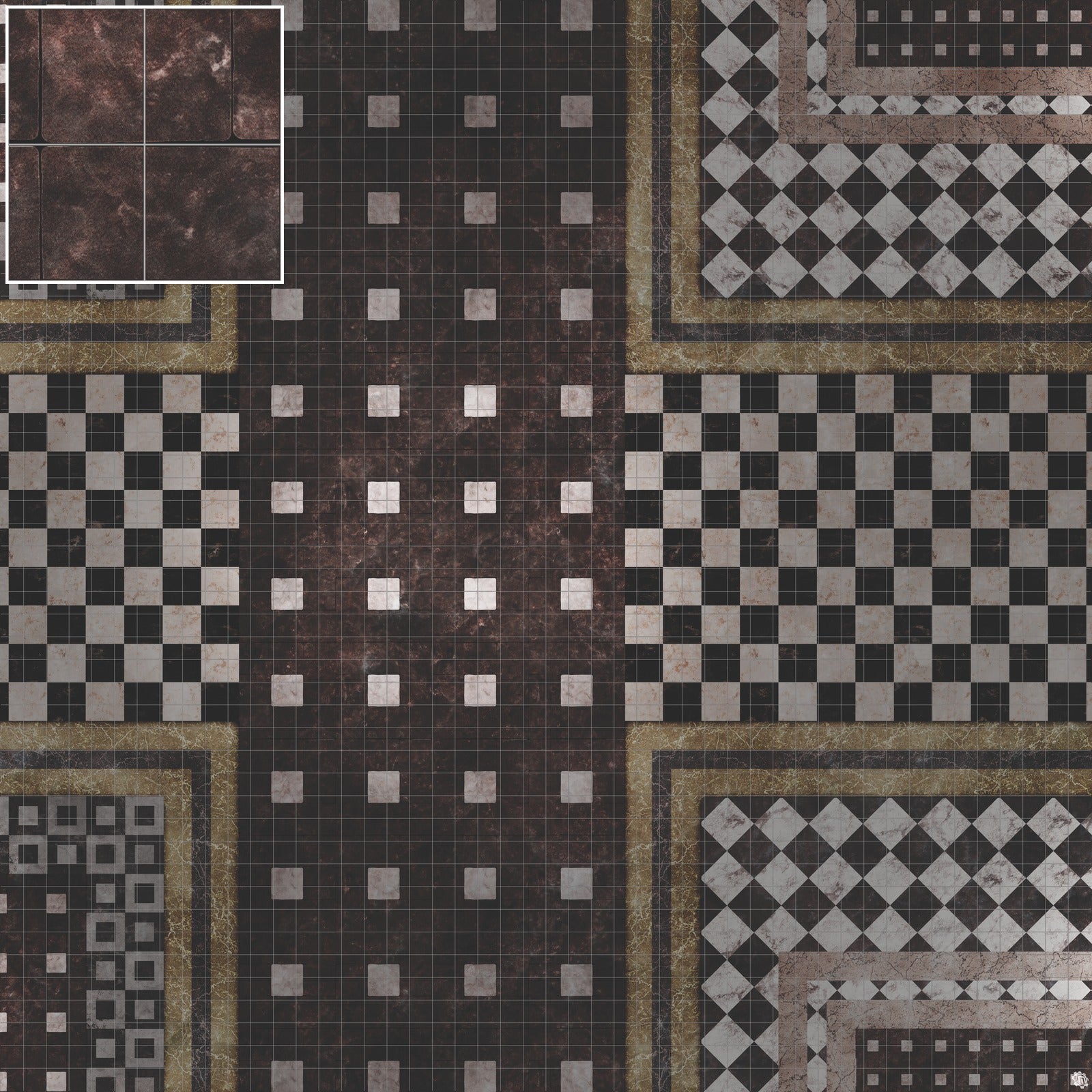 Mats by Mars: Manor Hall Tabletop Wargaming Play Mat