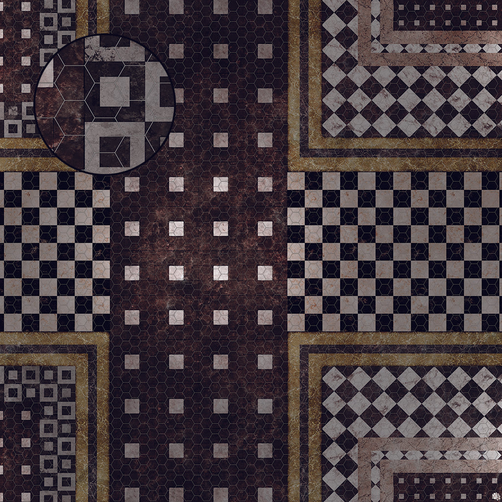 Mats by Mars: Manor Hall Tabletop Wargaming Play Mat