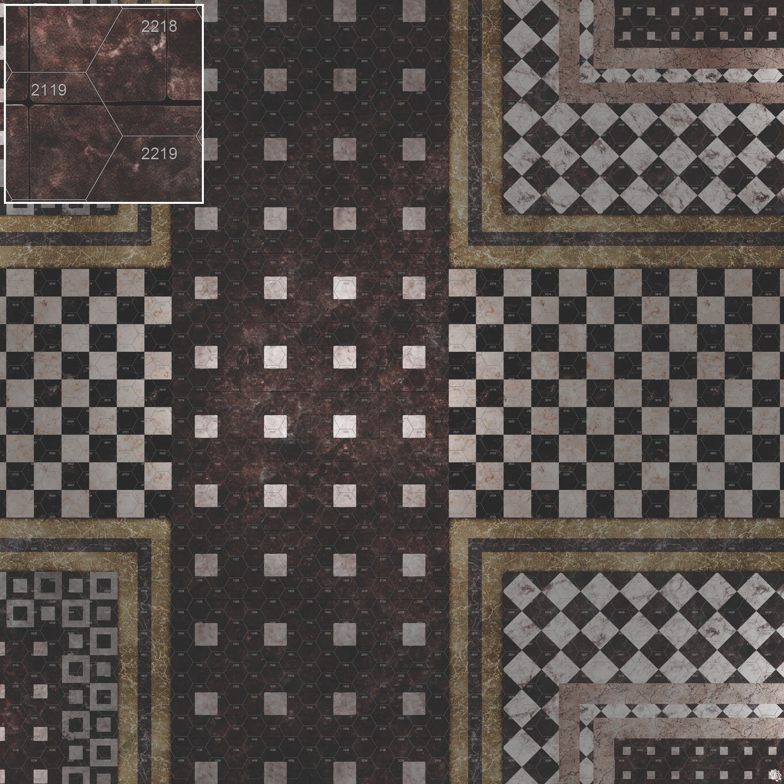 Mats by Mars: Manor Hall Tabletop Wargaming Play Mat