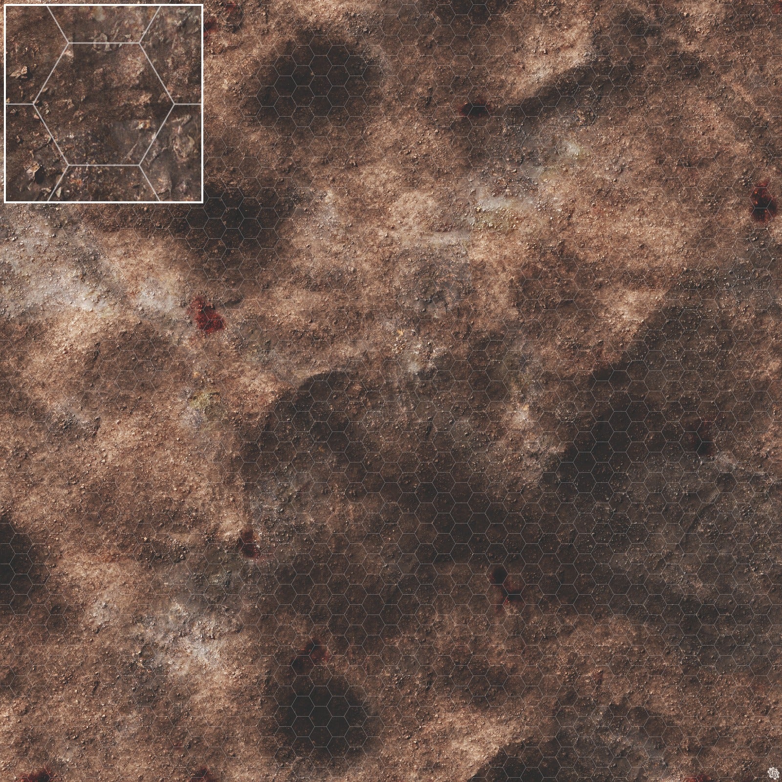 Mats by Mars: Trench Assault Tabletop Wargaming Play Mat