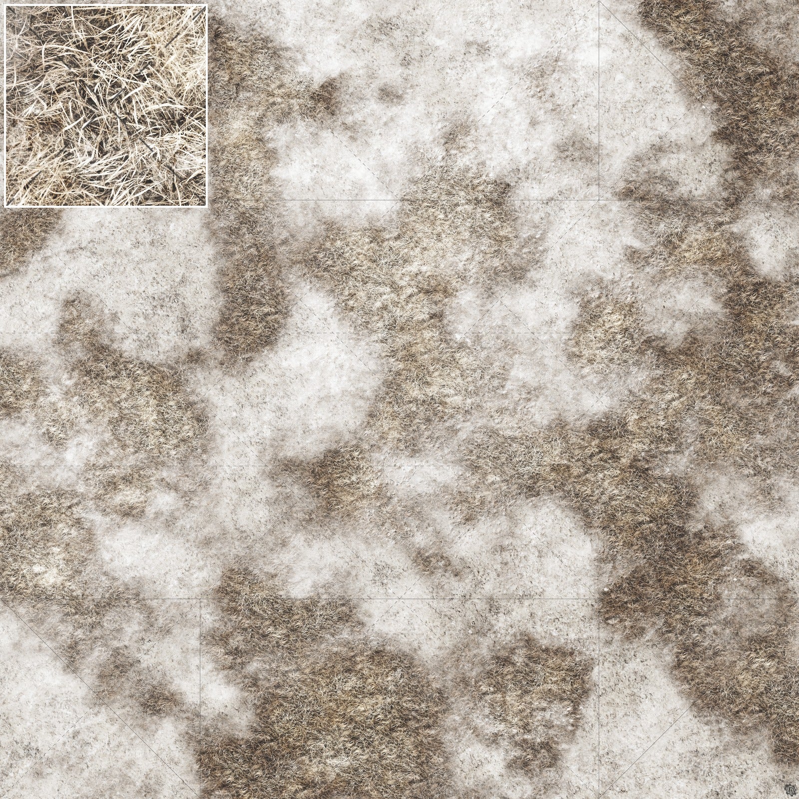 Mats by Mars: Sagebrush Steppes Tabletop Wargaming Play Mat