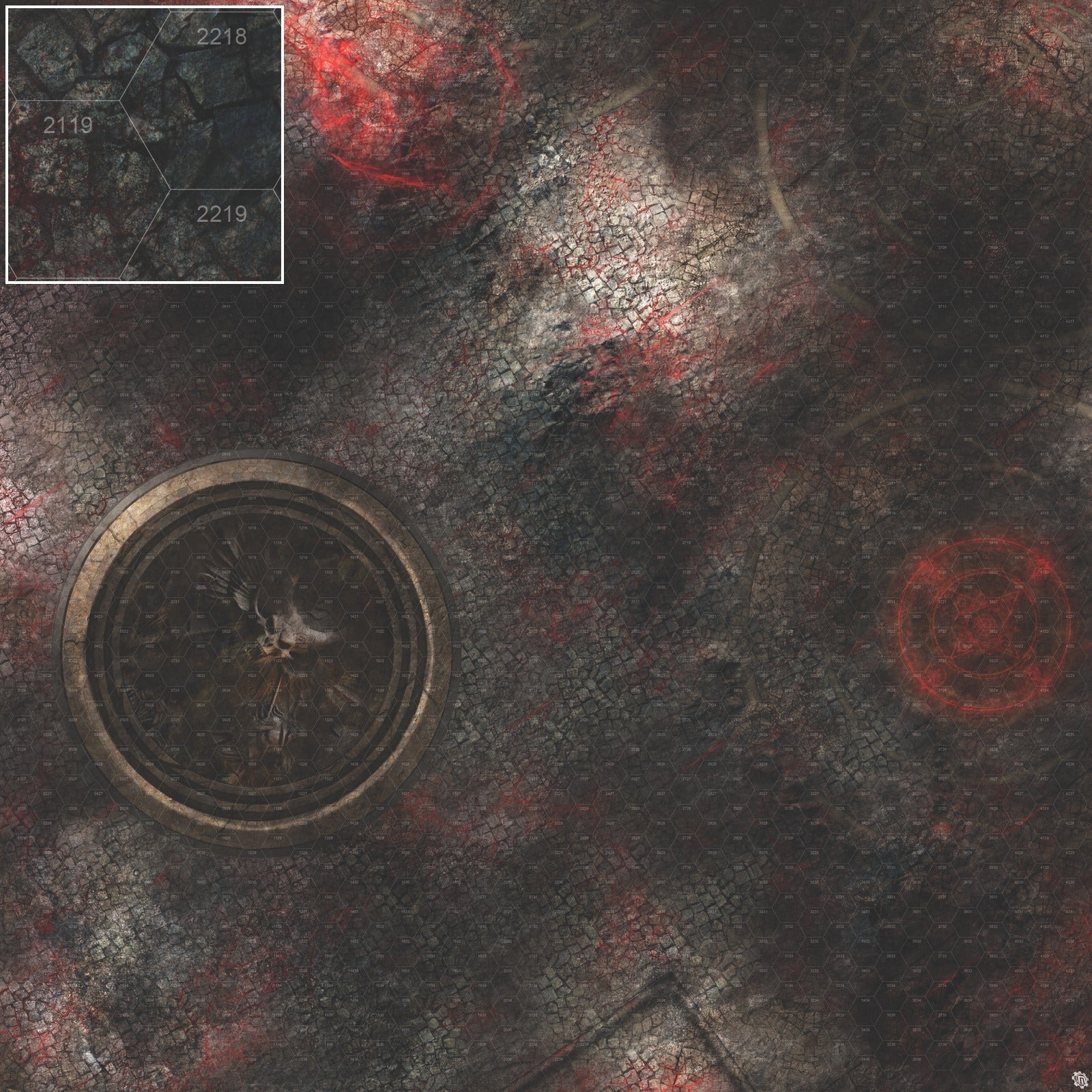 Mats by Mars: Unholy Warren Wargaming Play Mat