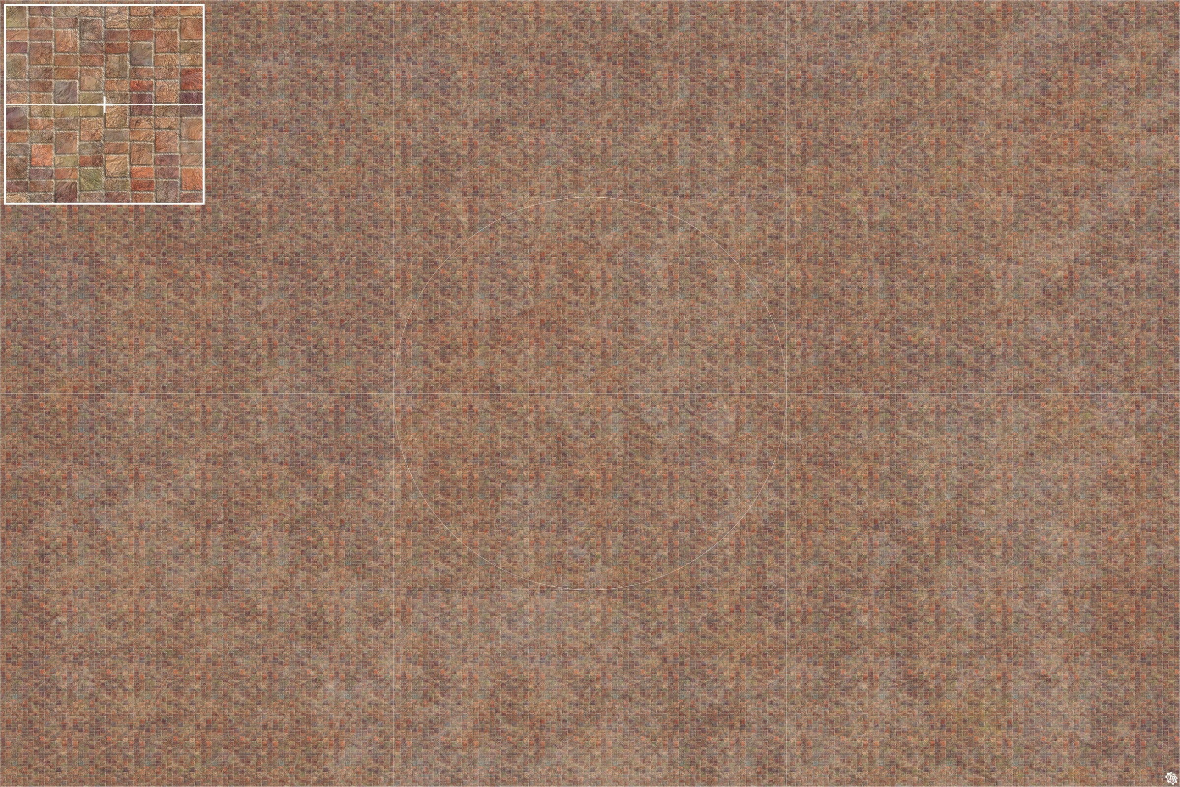 Mats by Mars: Sett in Stone (Red) Tabletop Wargaming Play Mat