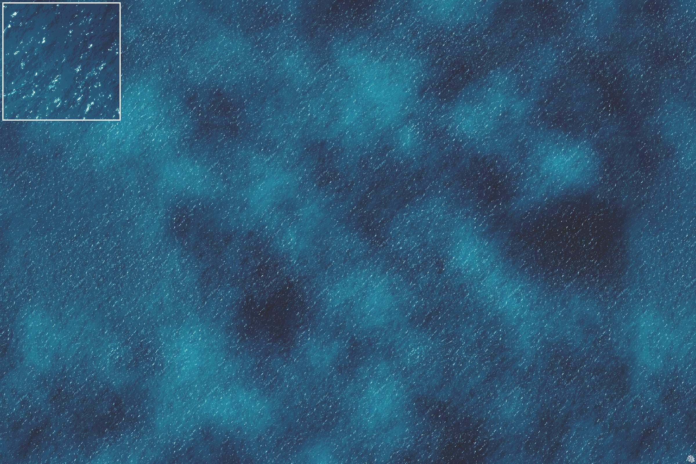 Mats by Mars: Dark Caribbean Tabletop Wargaming Play Mat