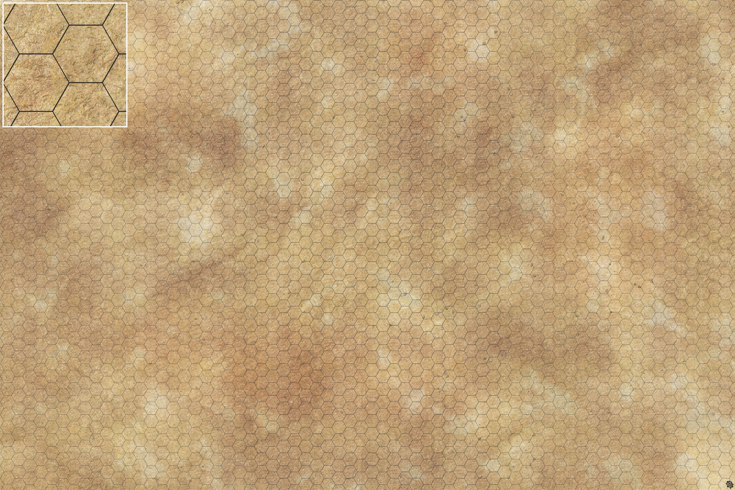 Mats by Mars: Swallowing Sand Tabletop Wargaming Play Mat