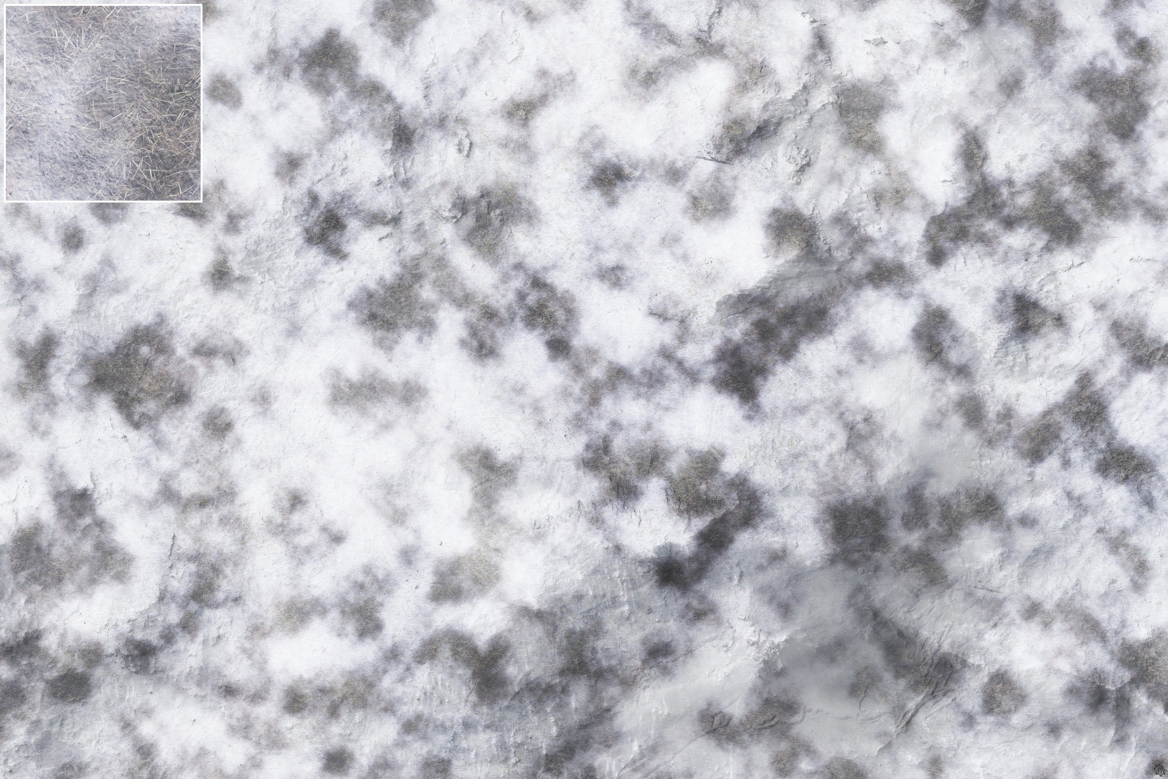 Mats by Mars: Frozen Wasteland Tabletop Wargaming Play Mat