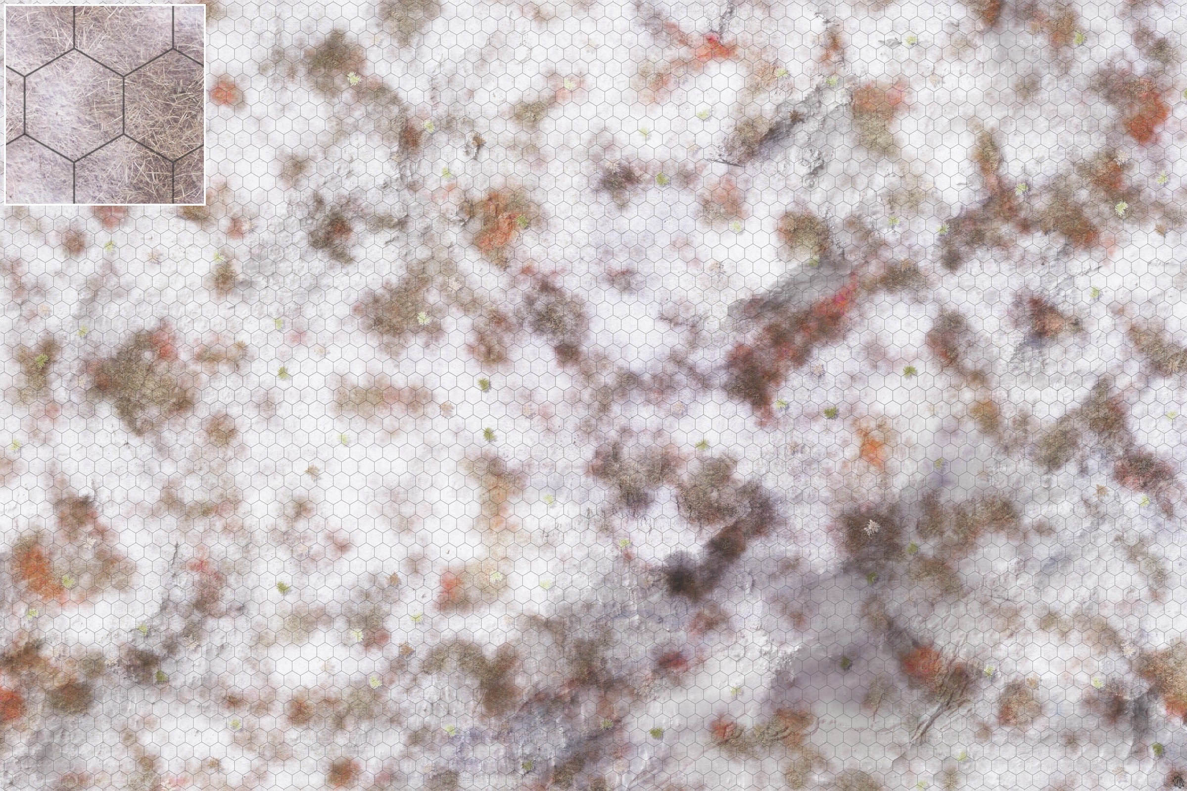 Mats by Mars: High Desert Chill Tabletop Wargaming Play Mat