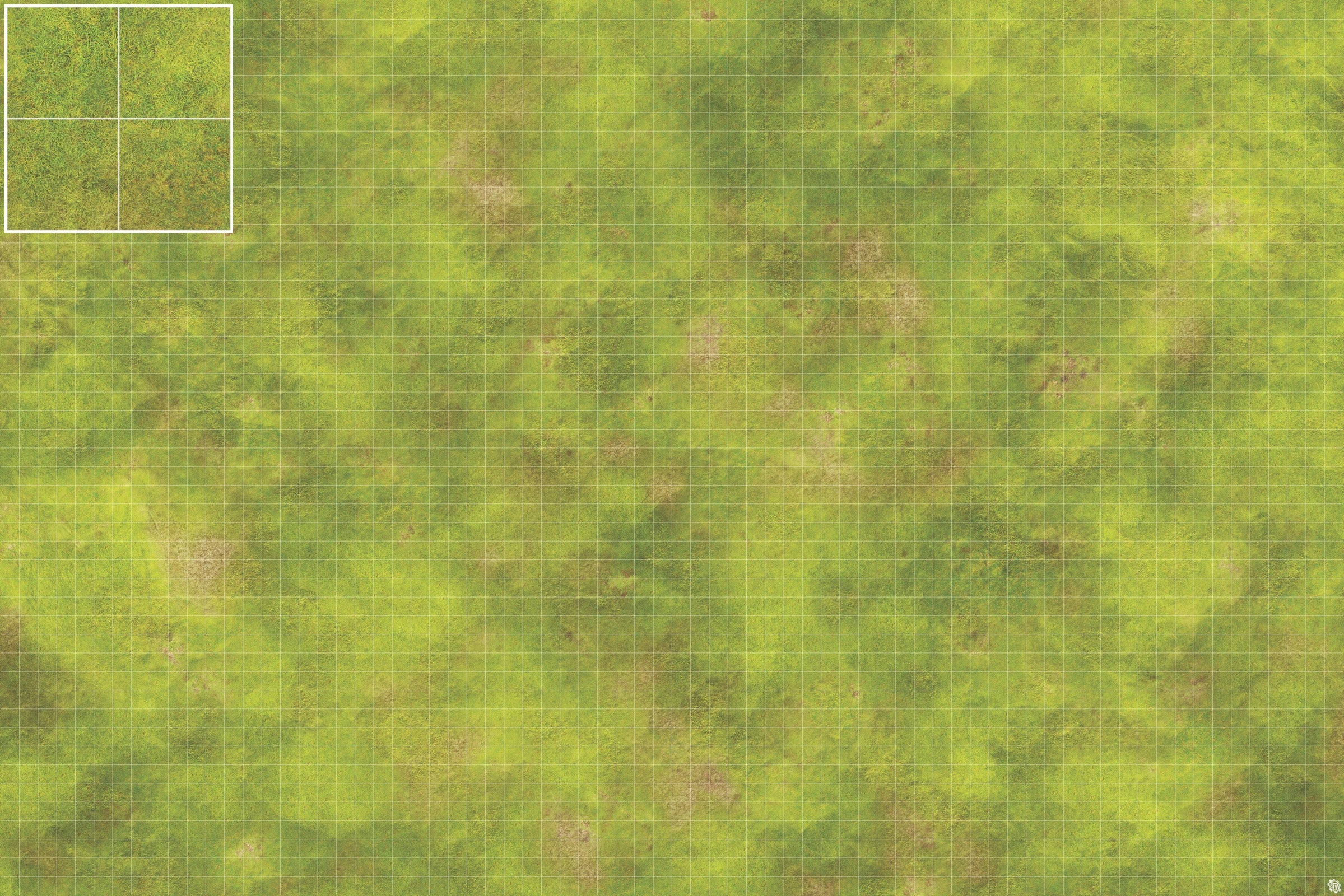 Mats by Mars: Peaceful Prairie Tabletop Wargaming Play Mat
