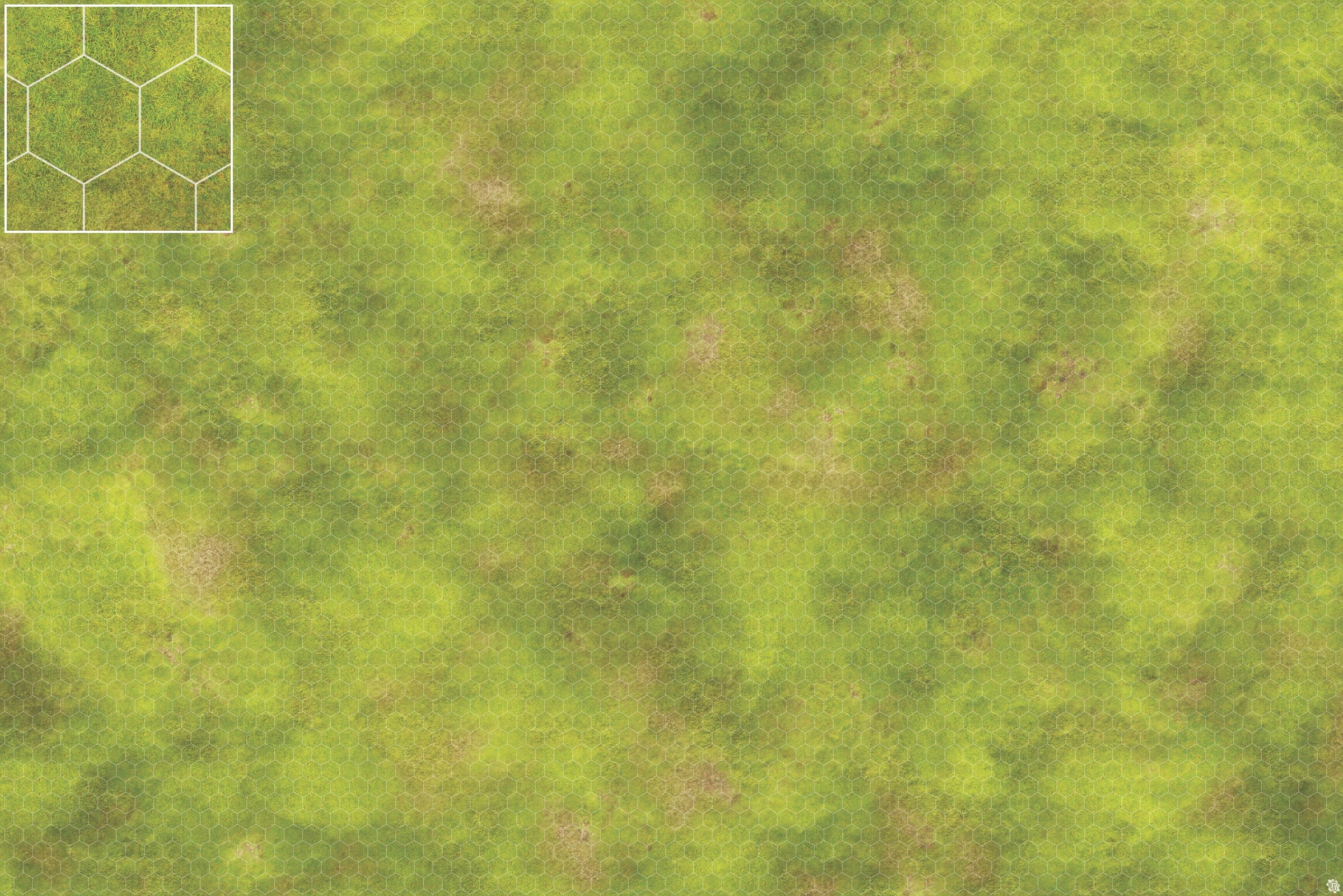 Mats by Mars: Peaceful Prairie Tabletop Wargaming Play Mat