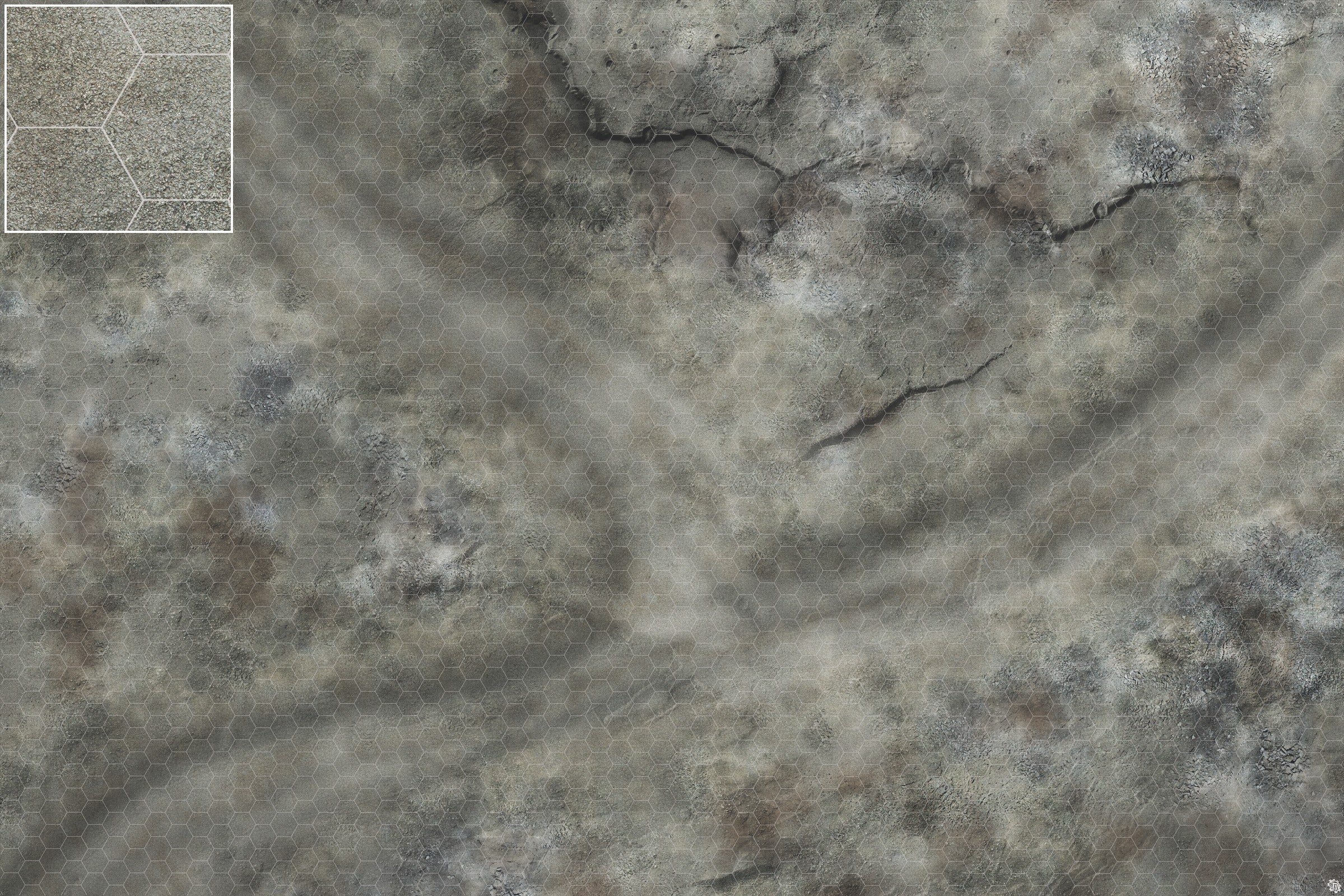 Mats by Mars: Ashen Wastes Tabletop Wargaming Play Mat