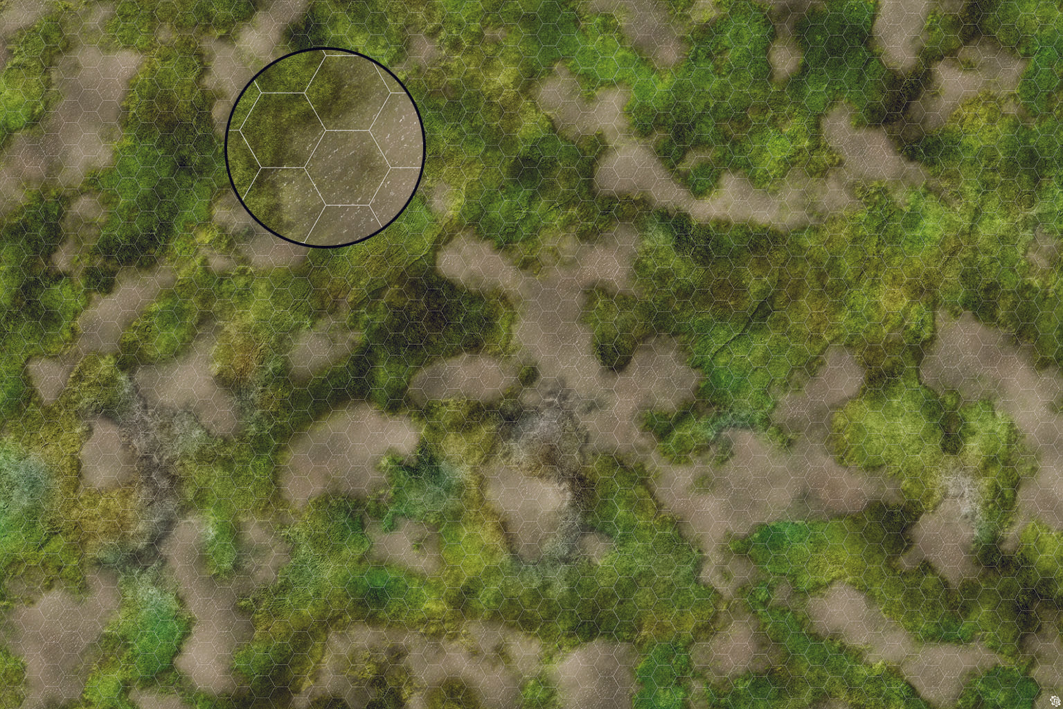 Mats by Mars: Bayou Country Tabletop Wargaming Play Mat