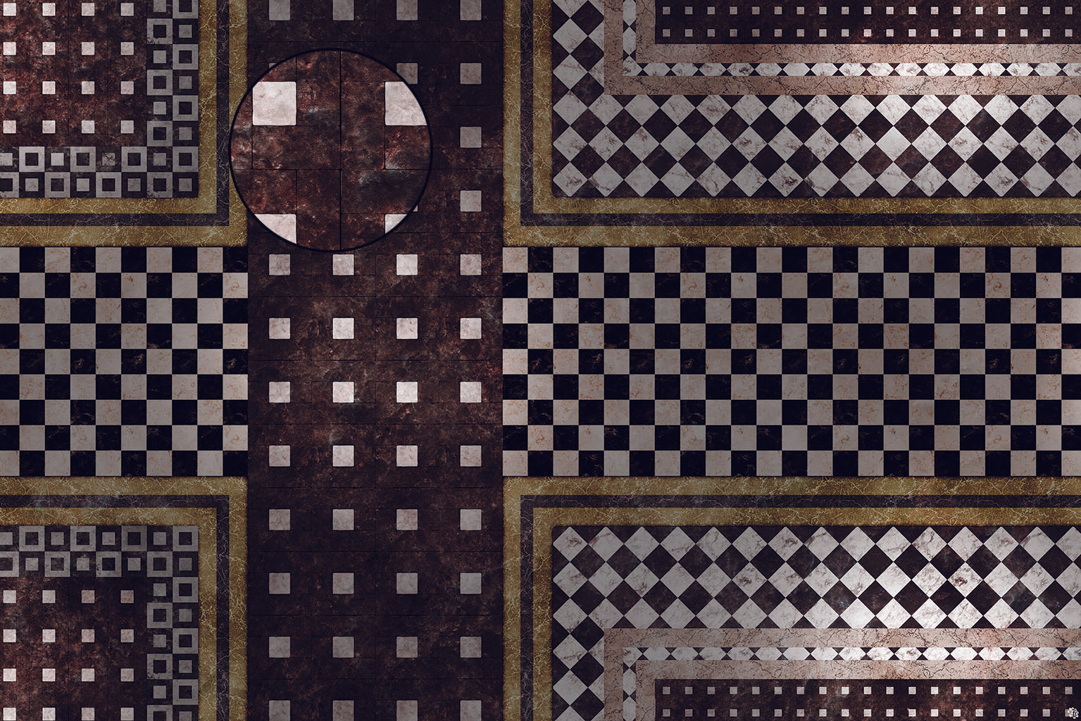 Mats by Mars: Manor Hall Tabletop Wargaming Play Mat