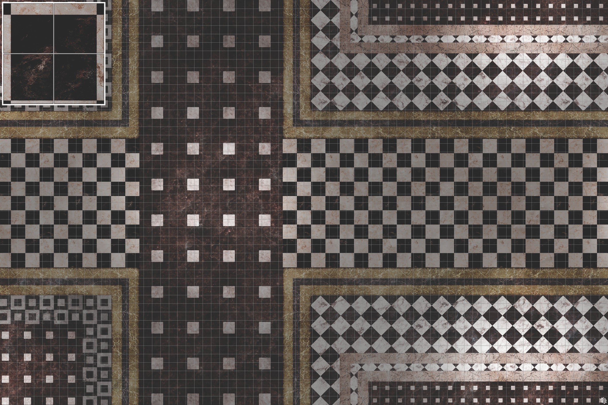 Mats by Mars: Manor Hall Tabletop Wargaming Play Mat