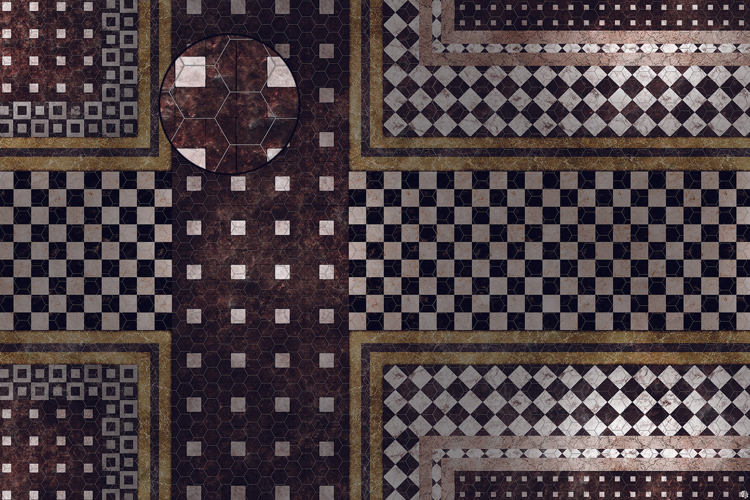 Mats by Mars: Manor Hall Tabletop Wargaming Play Mat