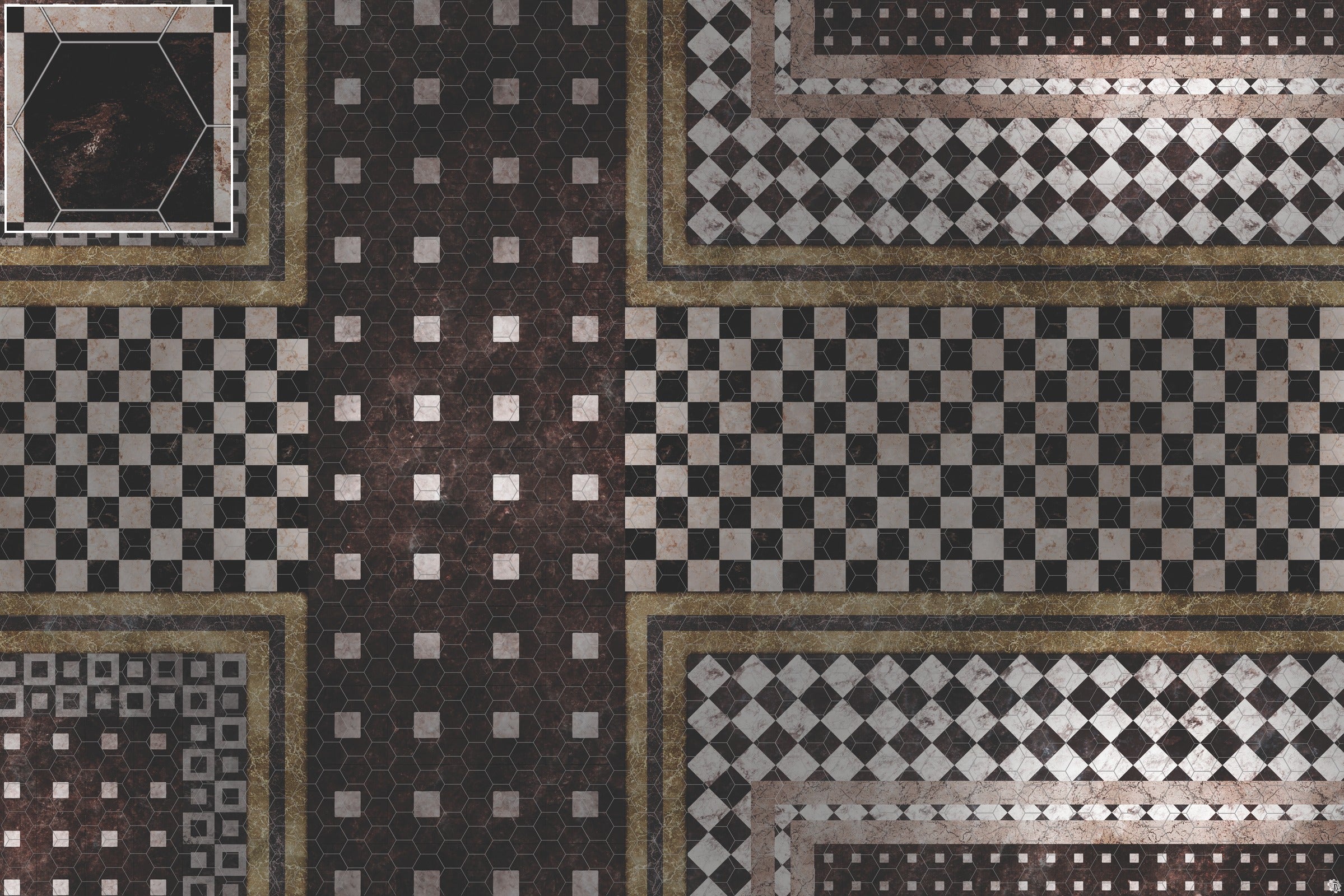 Mats by Mars: Manor Hall Tabletop Wargaming Play Mat