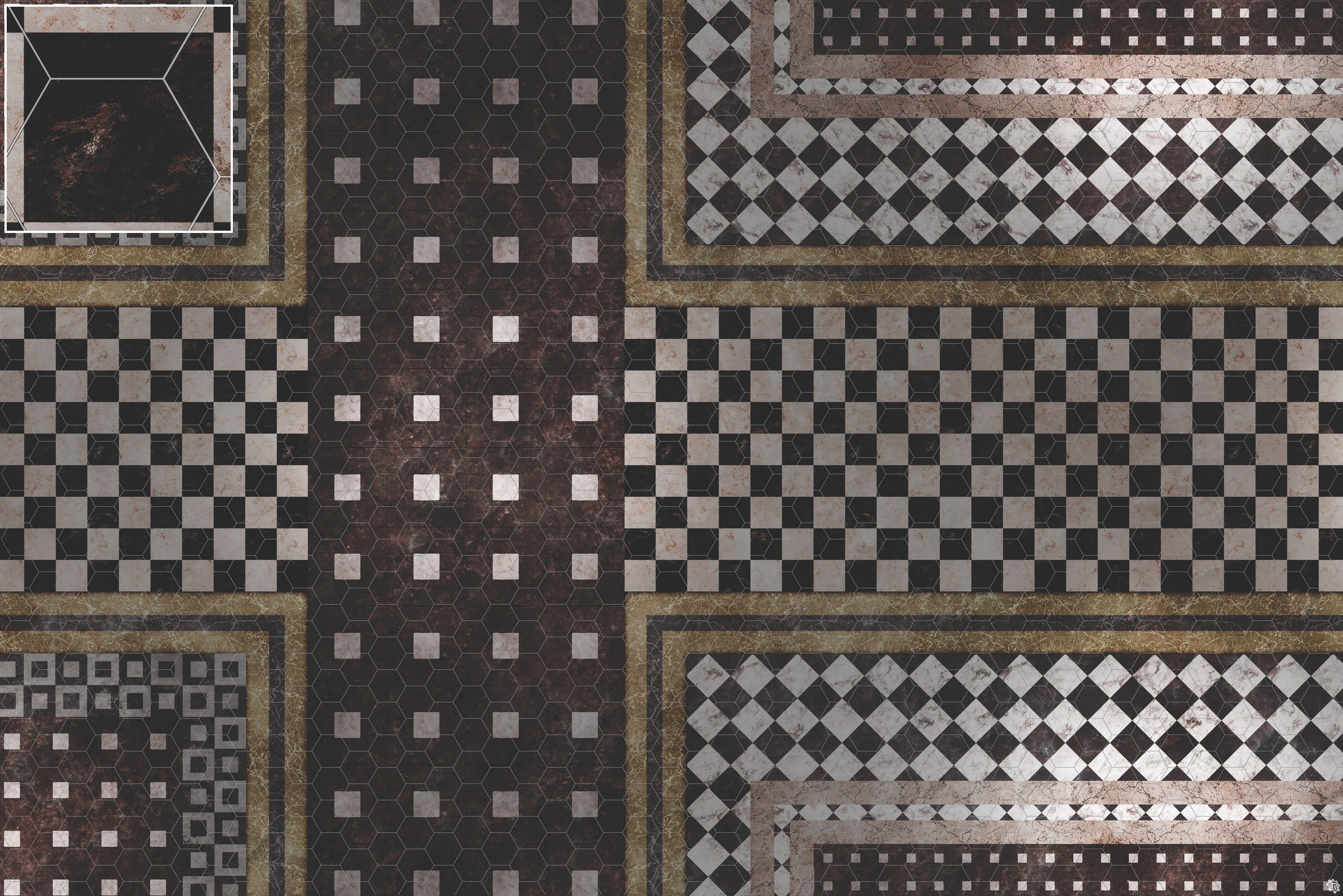 Mats by Mars: Manor Hall Tabletop Wargaming Play Mat