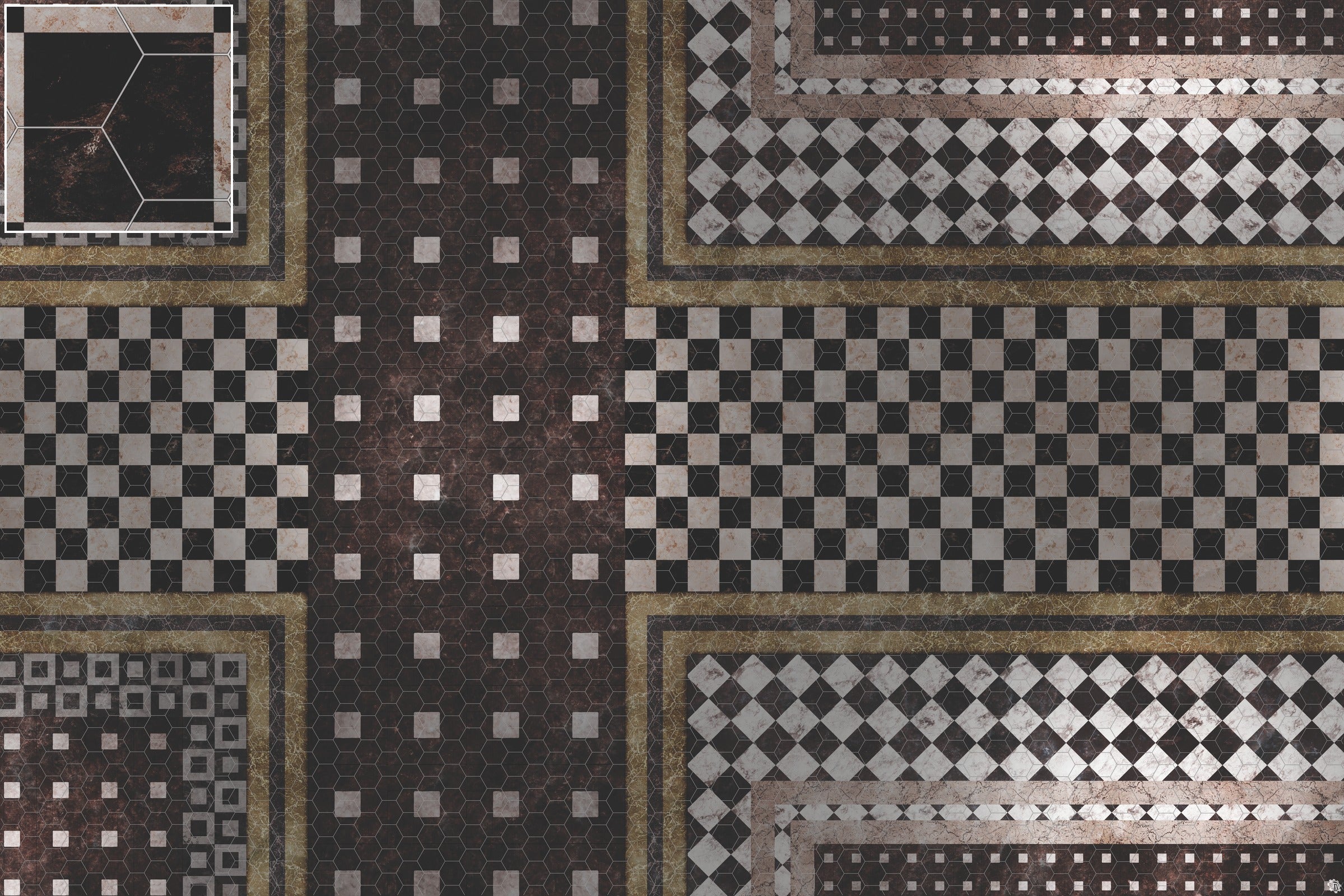Mats by Mars: Manor Hall Tabletop Wargaming Play Mat