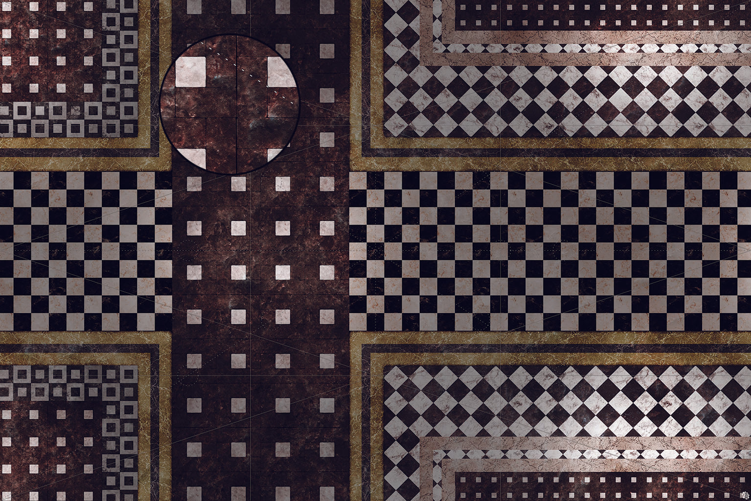 Mats by Mars: Manor Hall Tabletop Wargaming Play Mat