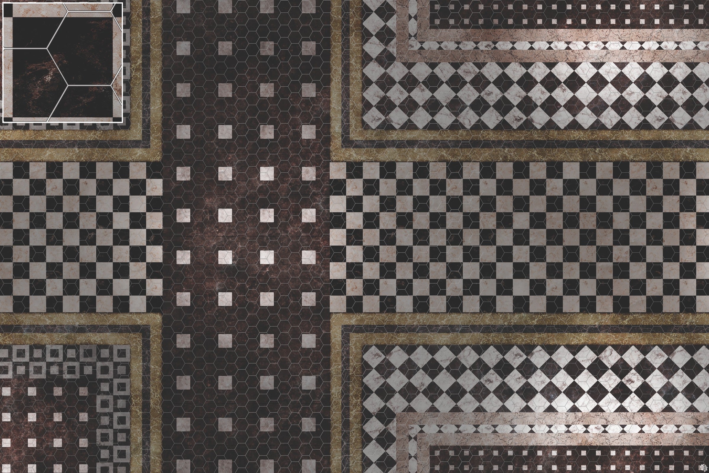 Mats by Mars: Manor Hall Tabletop Wargaming Play Mat