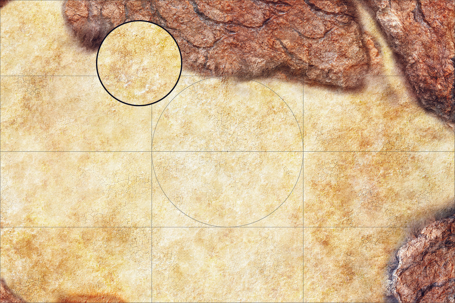 Mats by Mars: Desert Canyon Tabletop Wargaming Play Mat