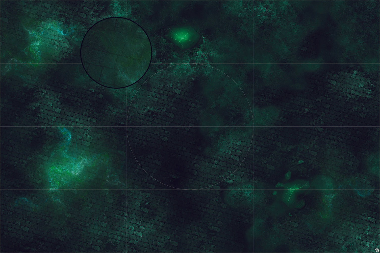Mats by Mars: Noxious Sewer Tabletop Wargaming Play Mat