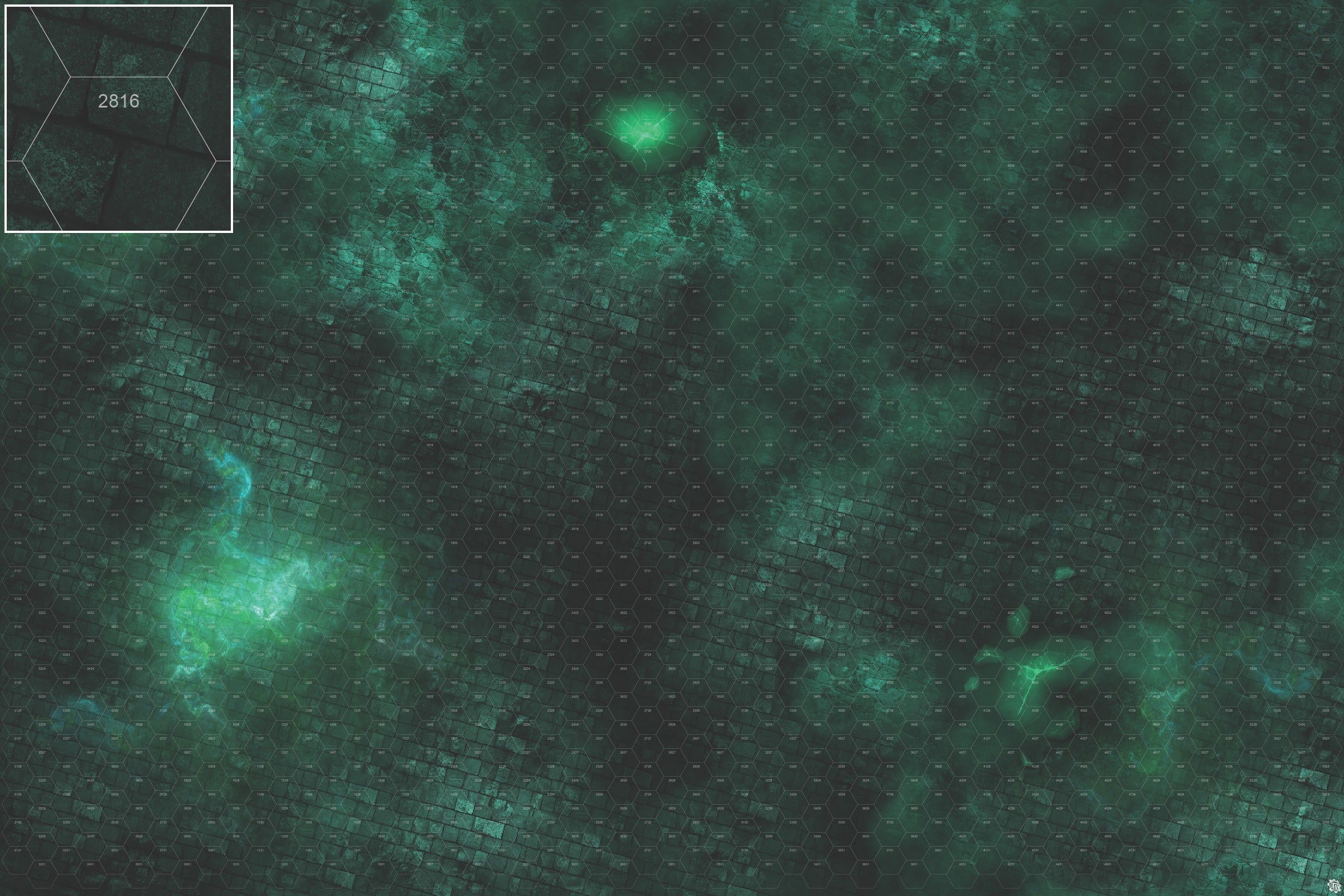 Mats by Mars: Noxious Sewer Tabletop Wargaming Play Mat
