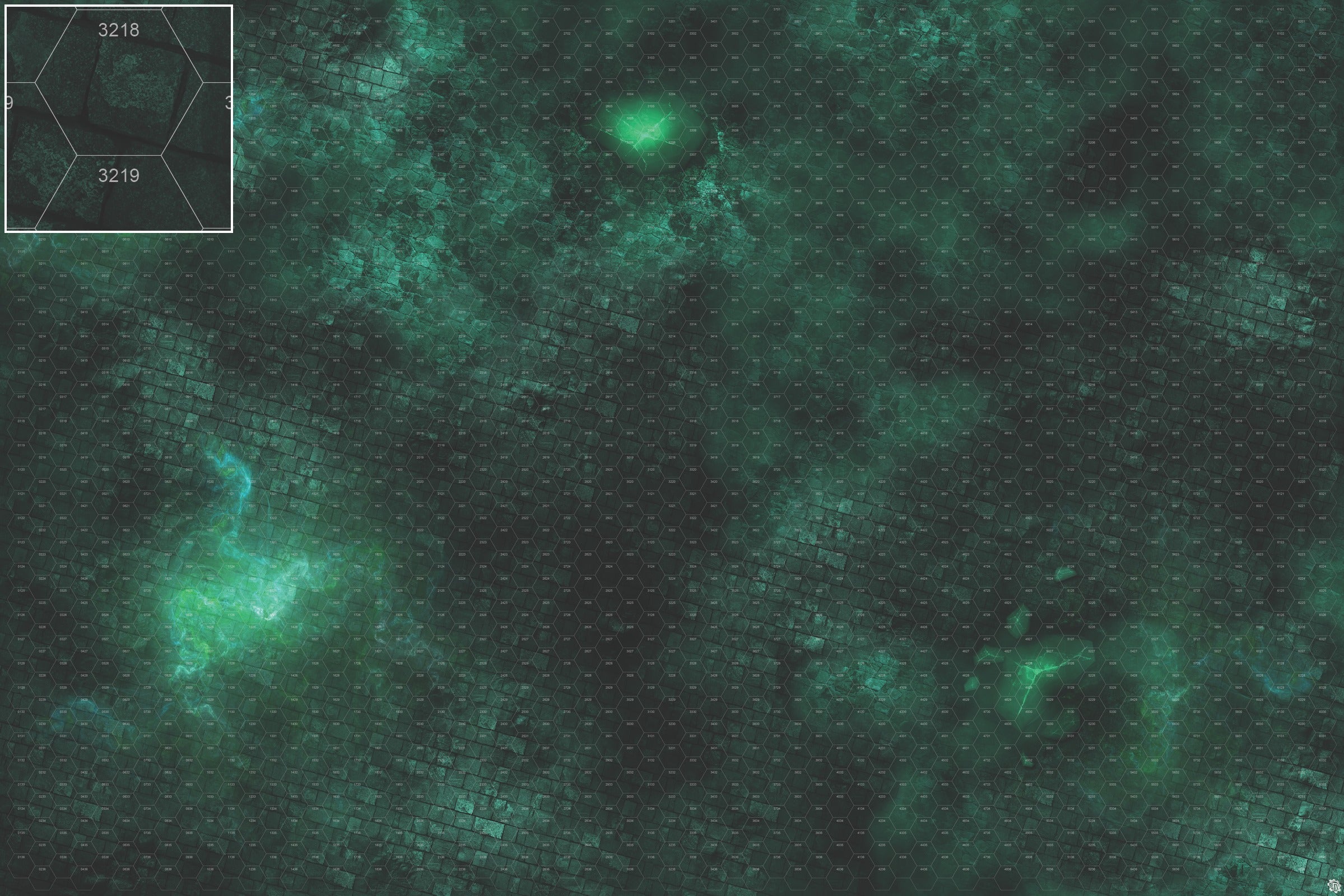 Mats by Mars: Noxious Sewer Tabletop Wargaming Play Mat