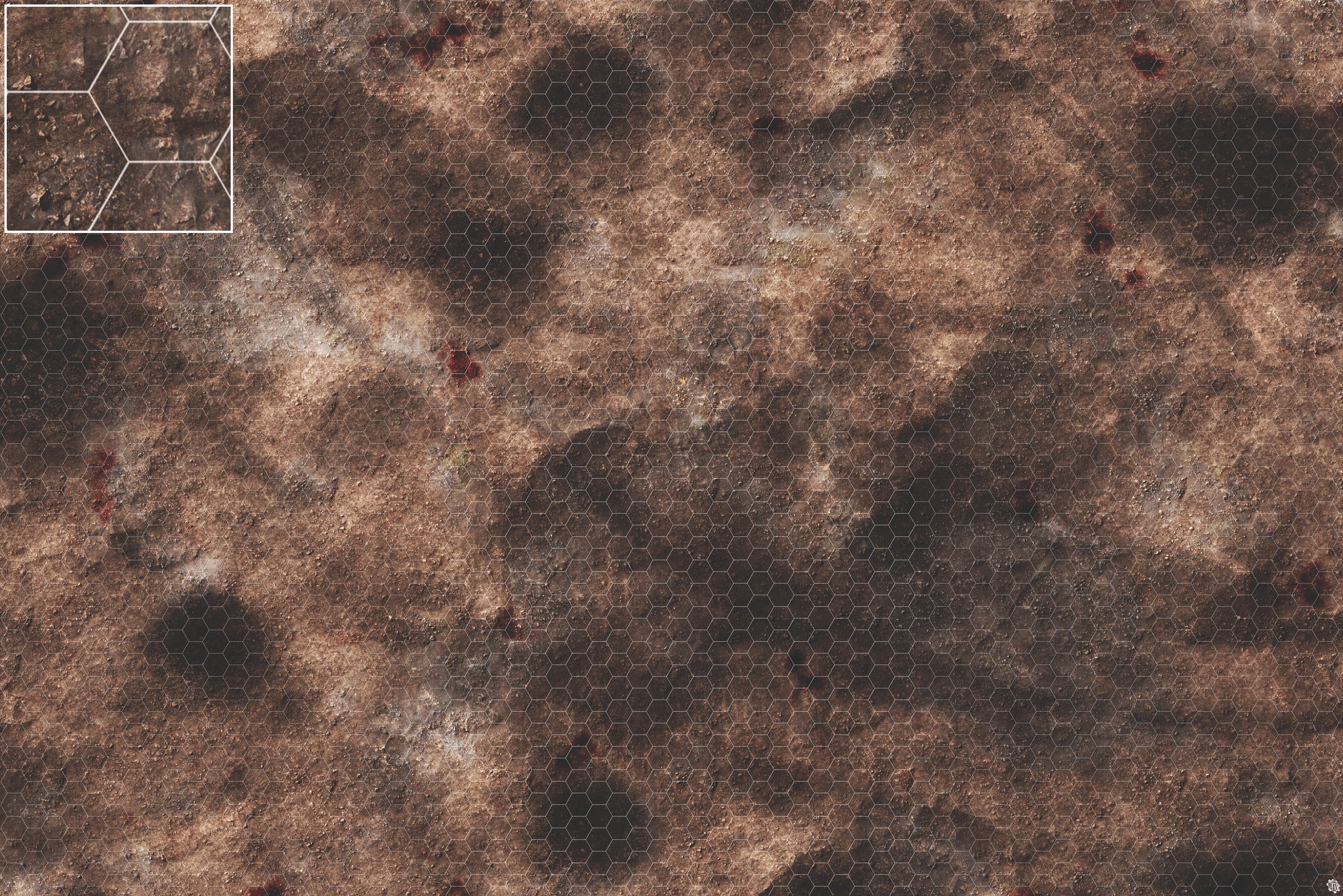 Mats by Mars: Trench Assault Tabletop Wargaming Play Mat