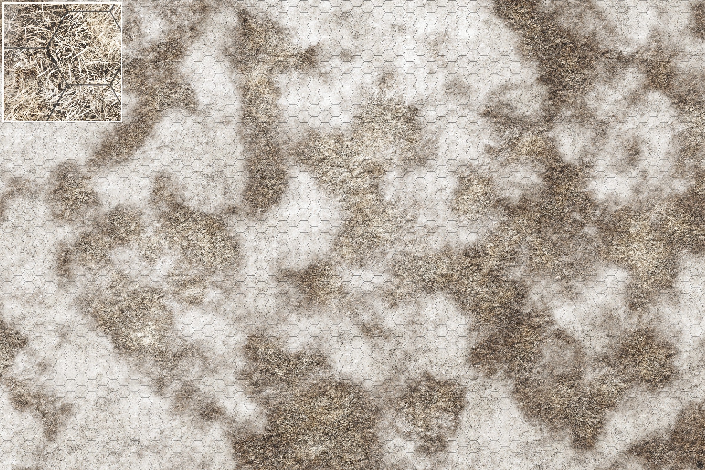 Mats by Mars: Sagebrush Steppes Tabletop Wargaming Play Mat