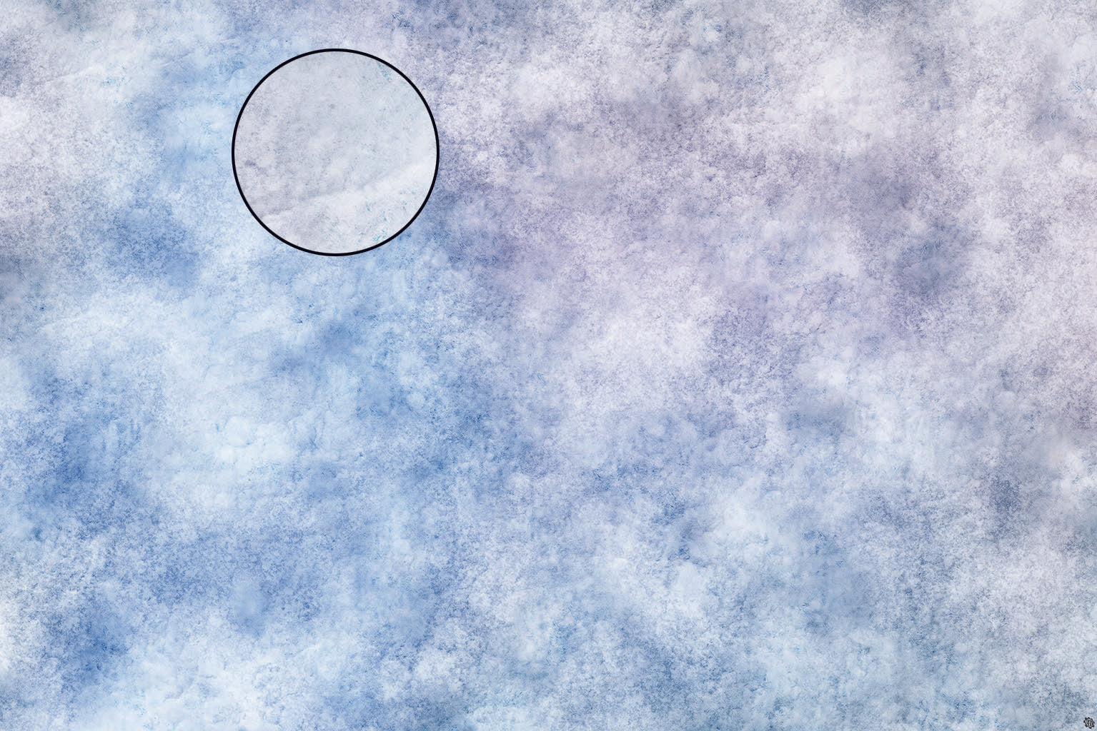 Mats by Mars: Glacial Plain Tabletop Wargaming Play Mat