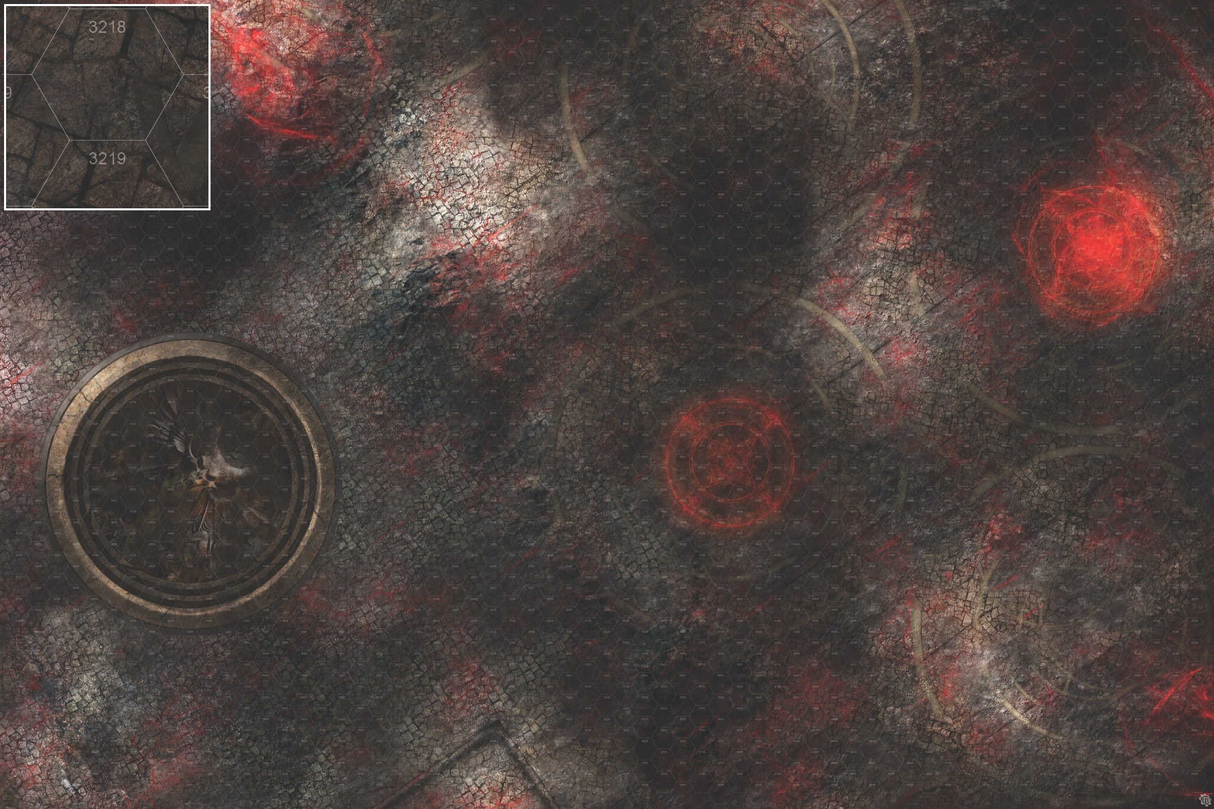 Mats by Mars: Unholy Warren Wargaming Play Mat