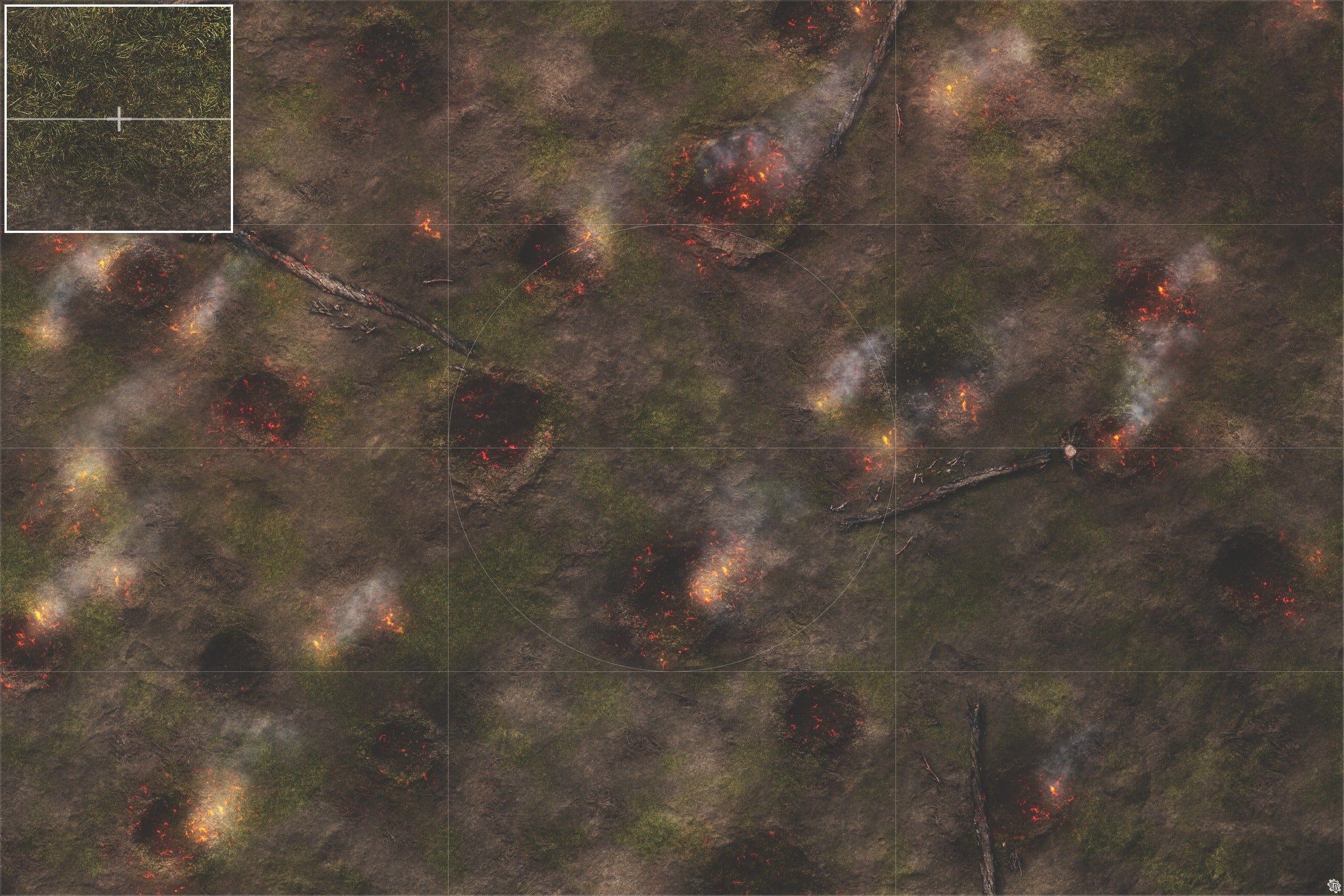 Mats by Mars: Mortar Combat Wargaming Play Mat