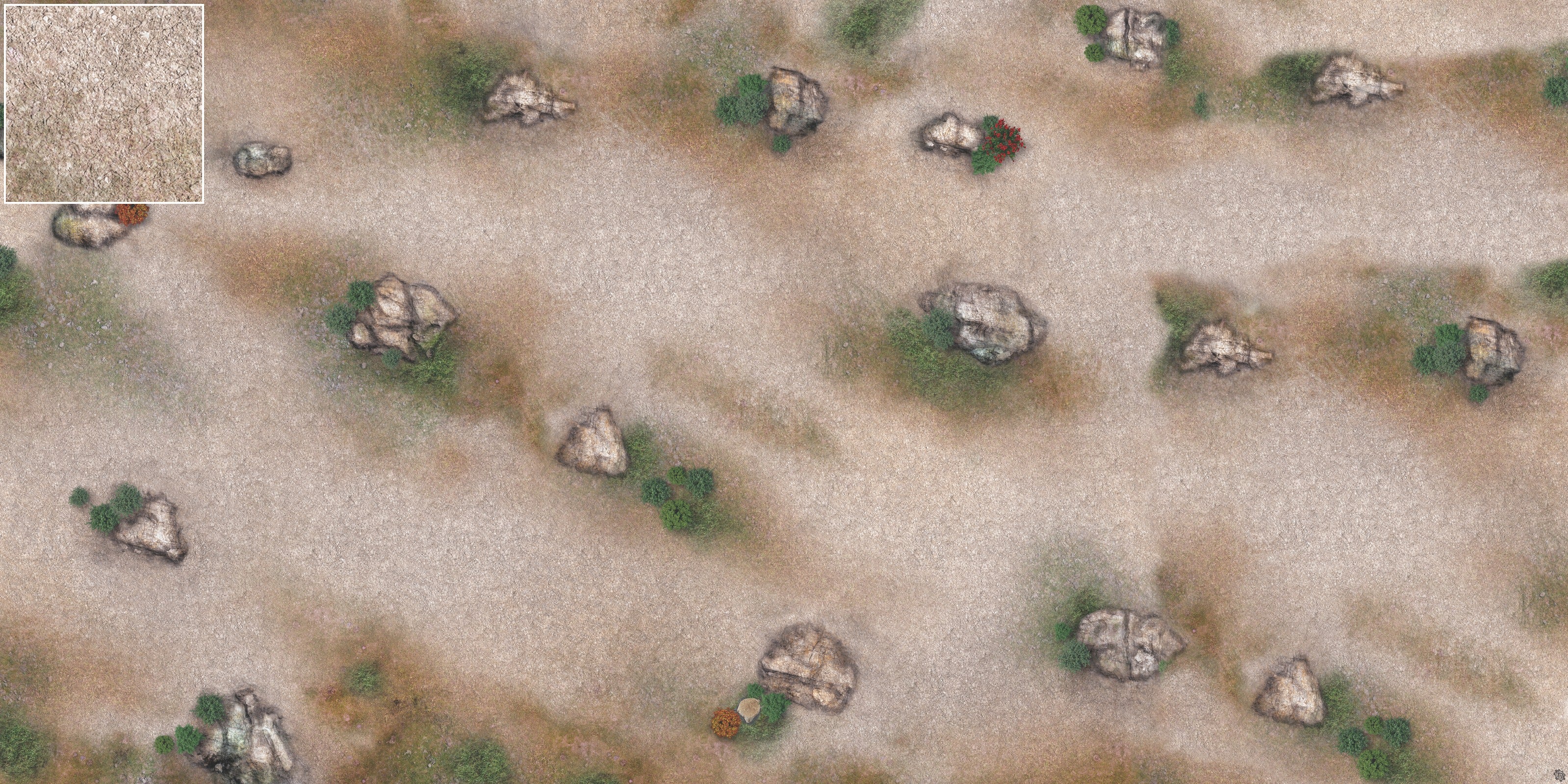 Mats by Mars: Hellenic Plateau Tabletop Wargaming Play Mat
